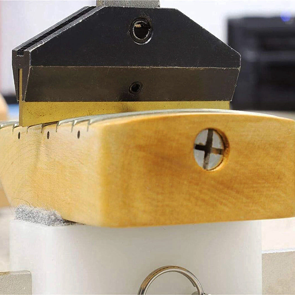 Handheld Guitar Fret Press Clamp With 4 Padded Neck Presses Guitar Repair Tool