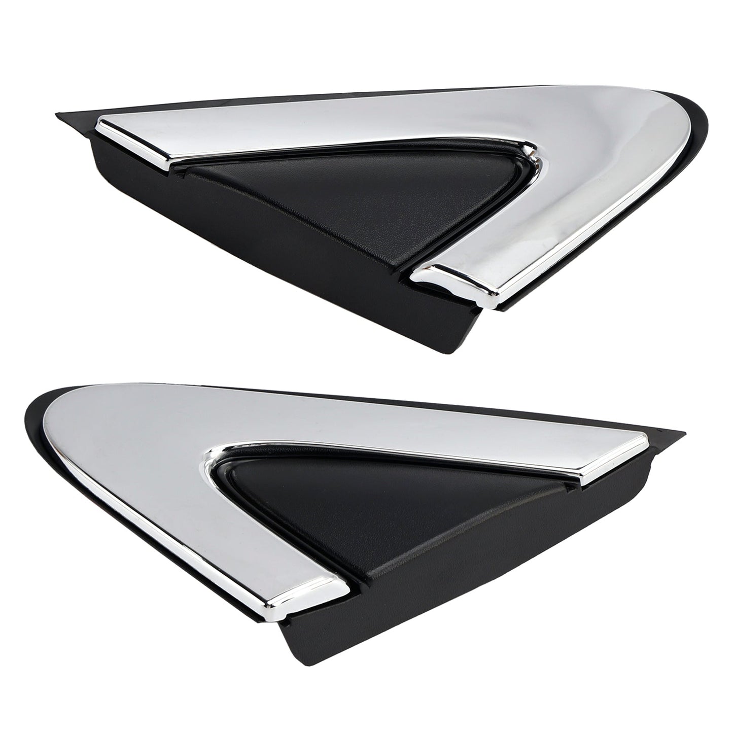 Left& Right Side Mirror Trim Cover Corner Molding for Chrysler 200 2015-2017