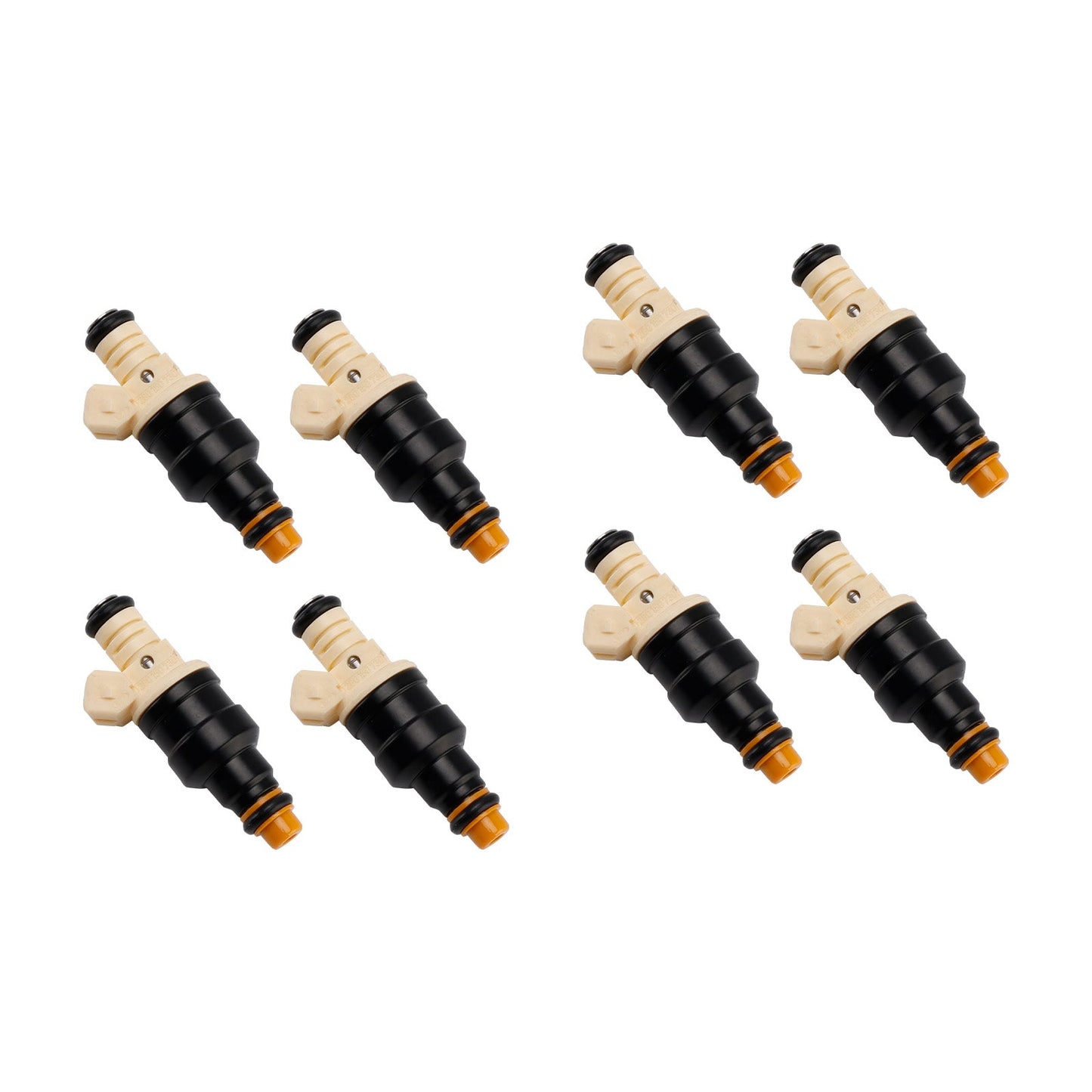 For 08/1986-07/1991 Porsche 928 Coupe 5.0 S,S4 8PCS Fuel Injector 0280150730 FJ201