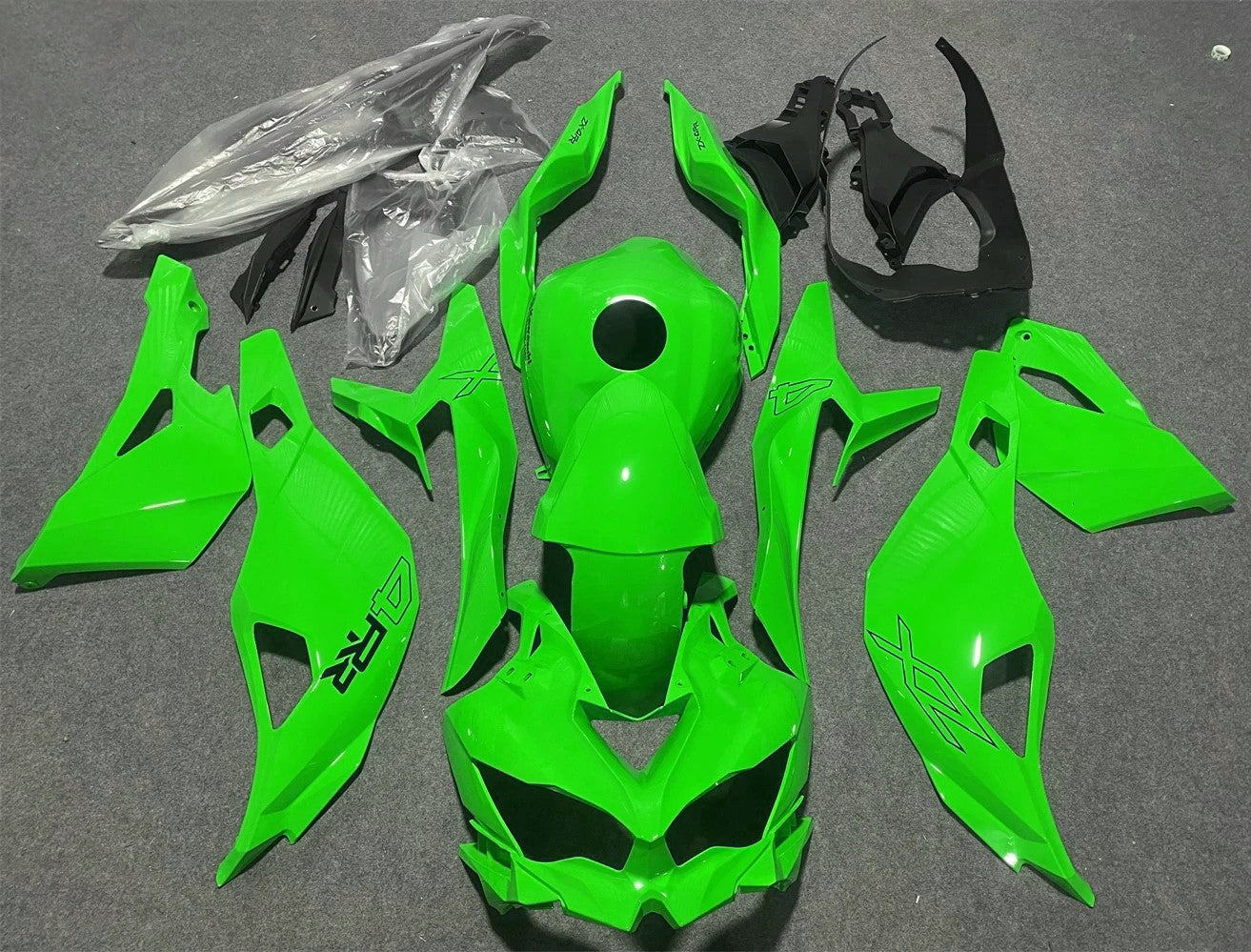 2019-2025 Kawasaki Ninja ZX-25R Amotopart Injection Fairing Kit Bodywork ABS #102