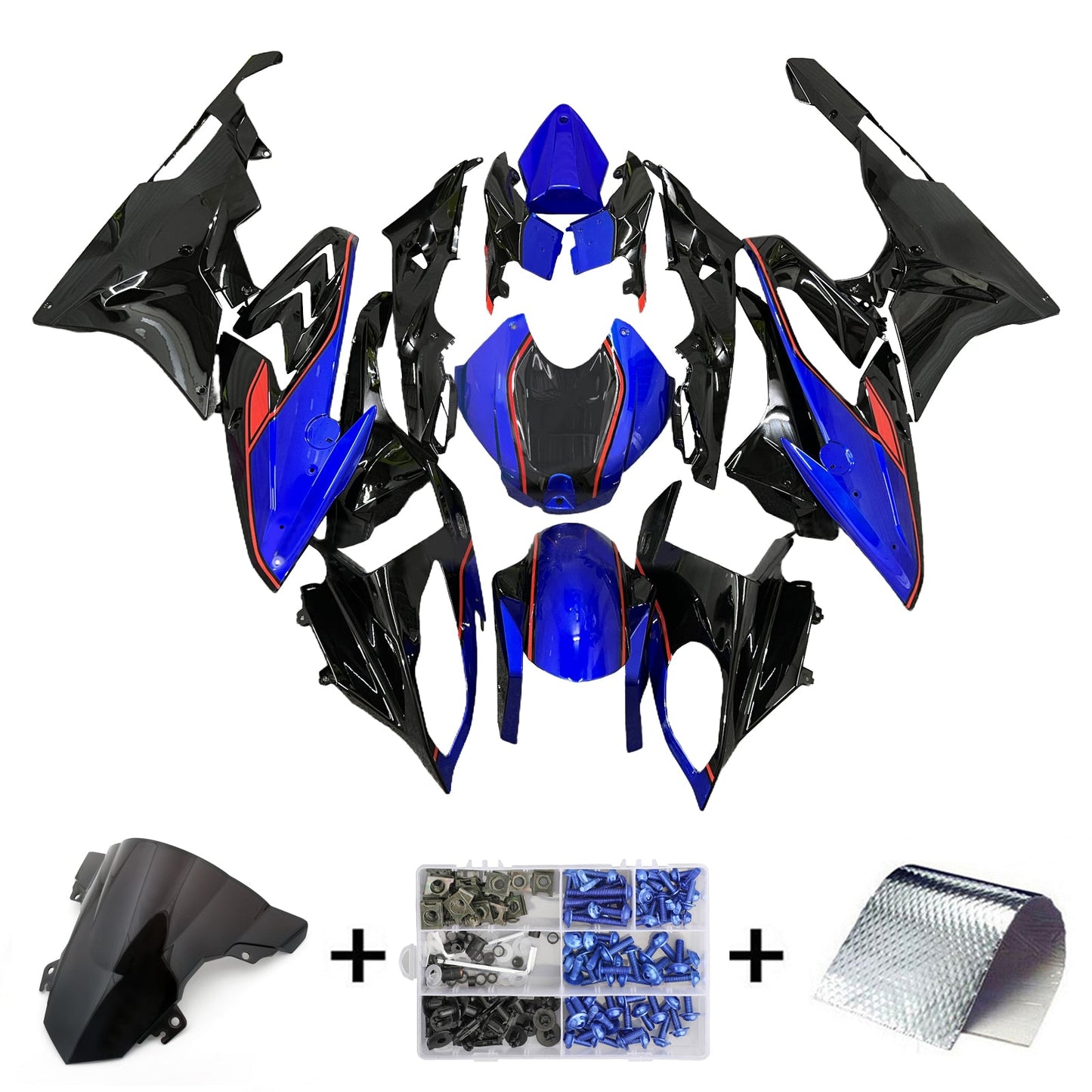 2017-2018 BMW S1000RR Injection Fairing Kit Bodywork Plastic ABS