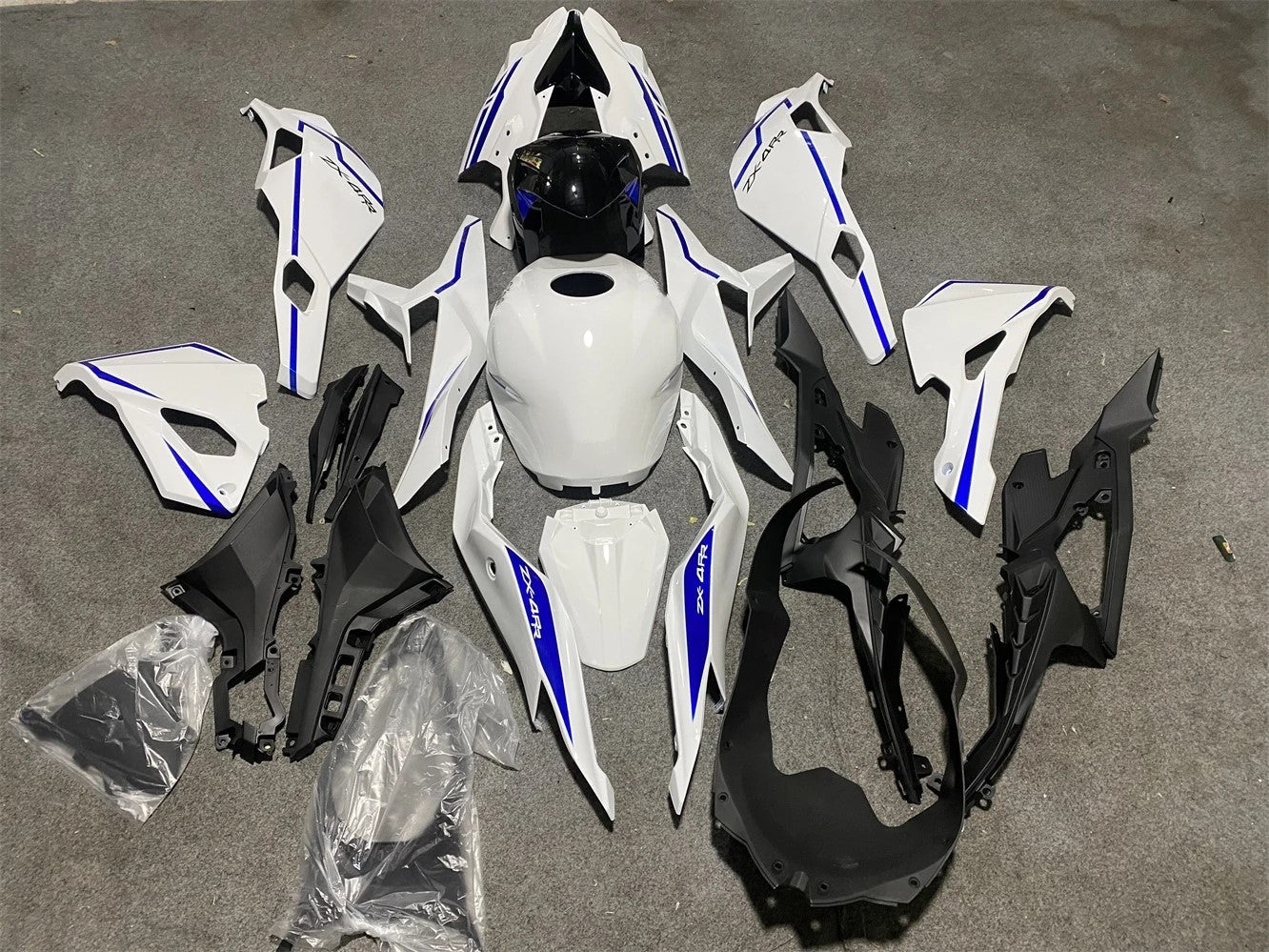 2019-2025 Kawasaki Ninja ZX-25R Amotopart Injection Fairing Kit Bodywork ABS #102