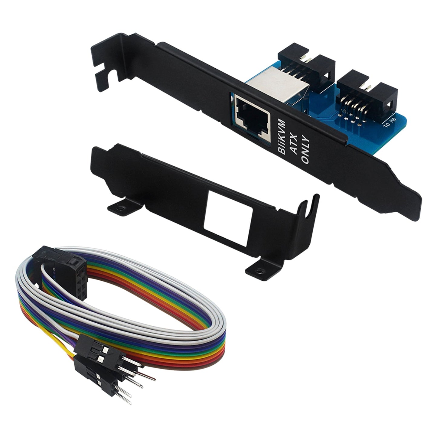 BliKVMv4 Accessories BliKVM ATX Adapter Board Short Bracket 8Pin Dupont Line