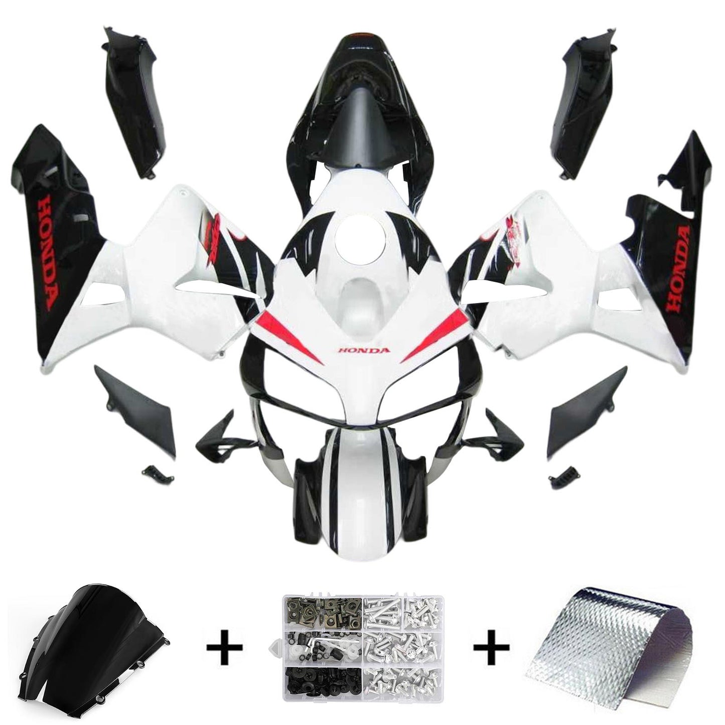 Injection Fairing Kit Bodywork Plastic ABS For Honda CBR600RR 2003-2004 F5