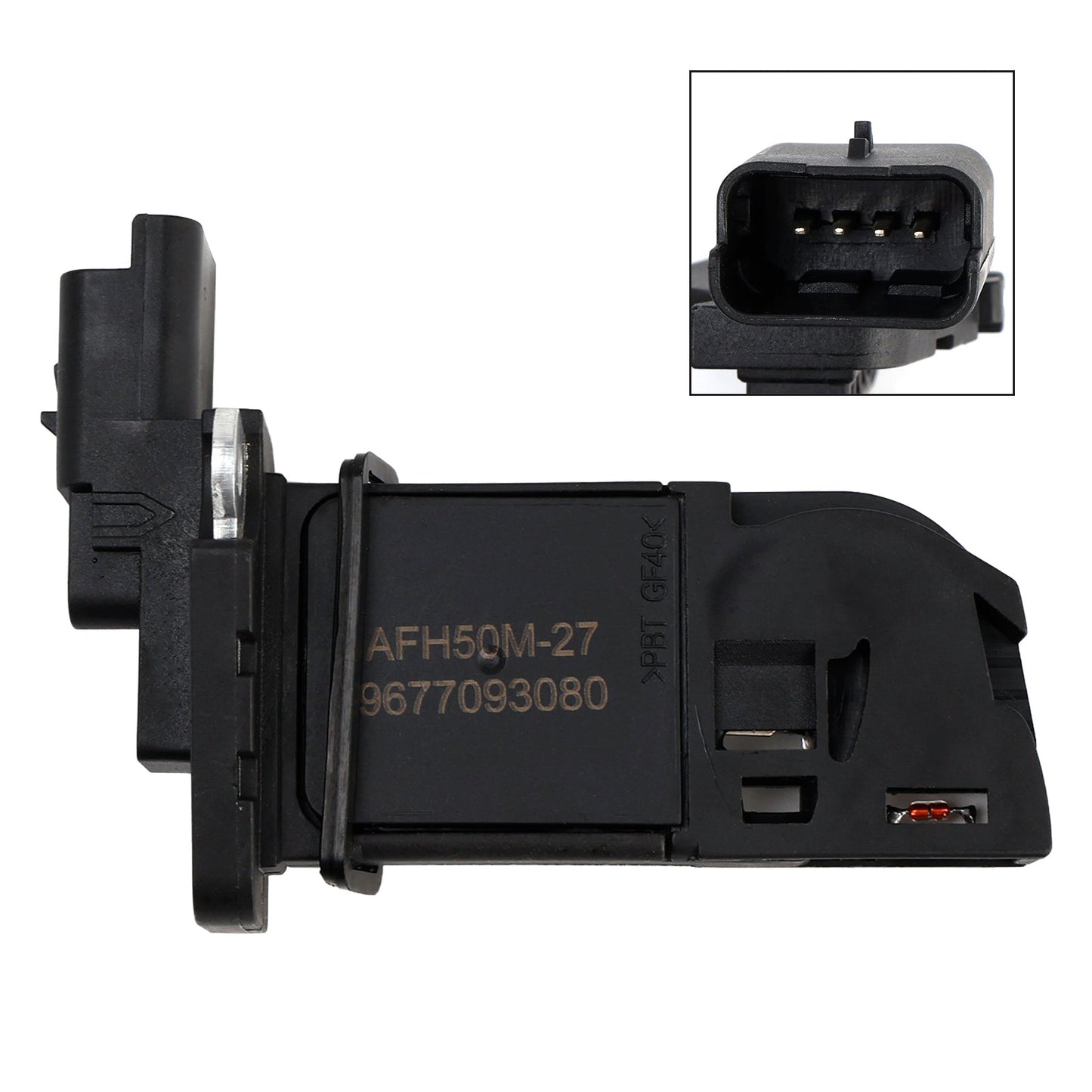 Mass Air Flow Meter Sensor 9677093080 For Citroen Peugeot 1.6 Blue HDI