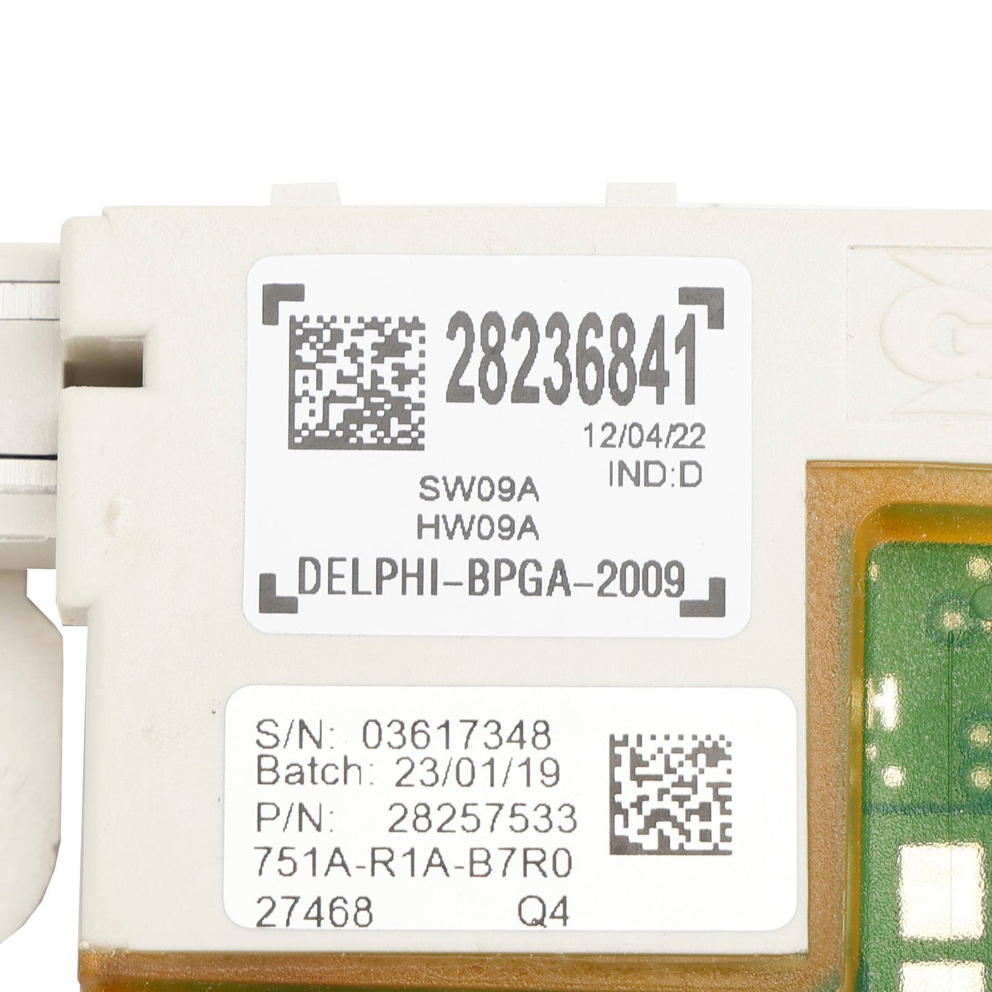 2010-2015 Peugeot RCZ 2.0 HDi Fuse Box Voltage Module 28236841