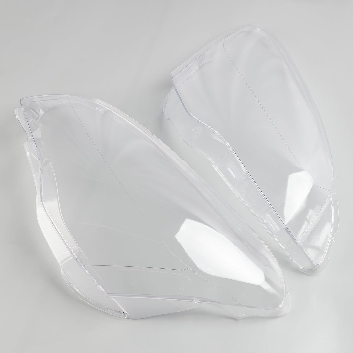 3/2012-2018 Citroen Berlingo Mk2 Van Left+Right Headlight Lens Cover