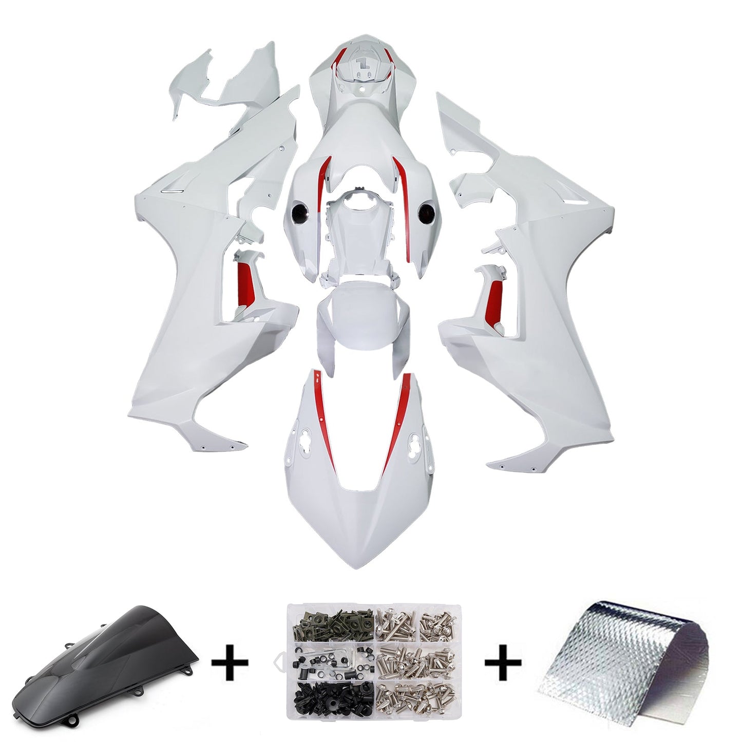 Injection Fairing Kit Bodywork Plastic ABS For Honda CBR1000RR 2017-2023