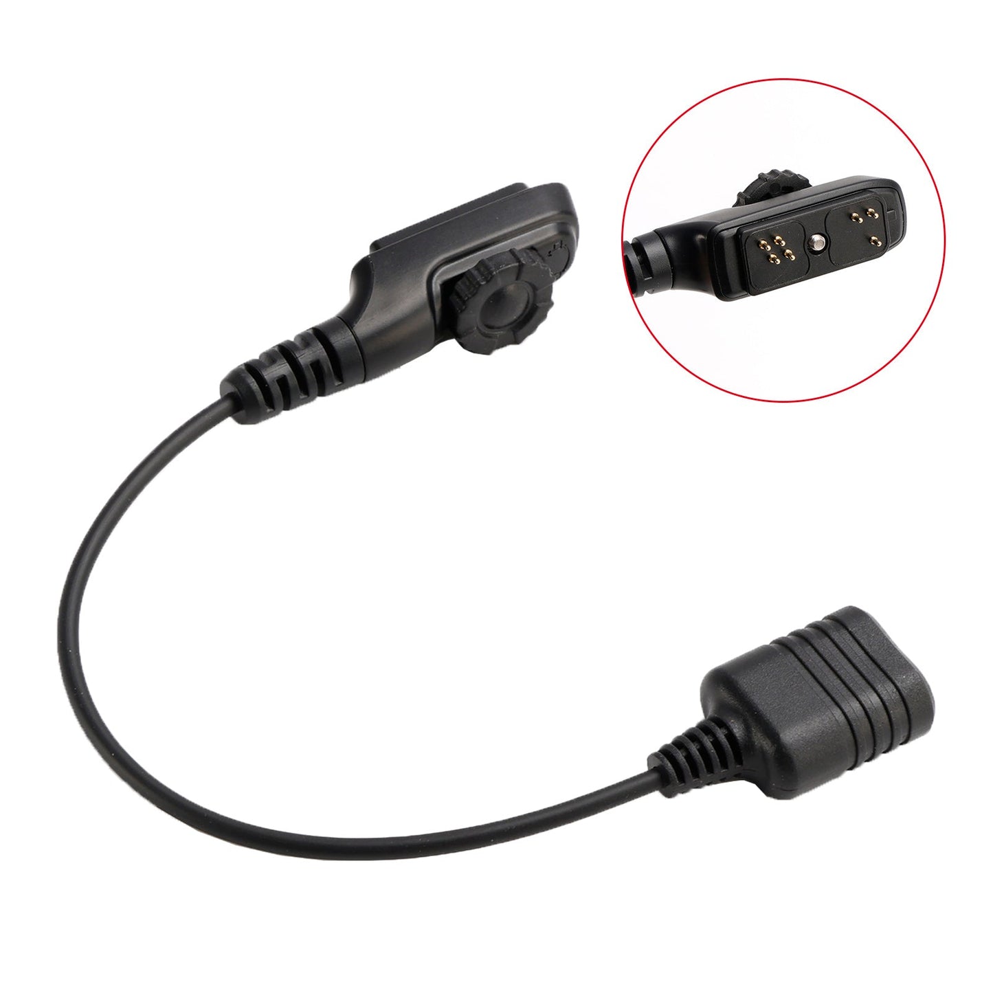 K Interface Headset Port Converter Cable for HYT PD980 PD788G PD700 PT580H PT580