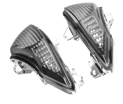 Front Turn Signals Cover For Kawasaki ER-6N EX650 Ninja 650 400R EX400 Clear