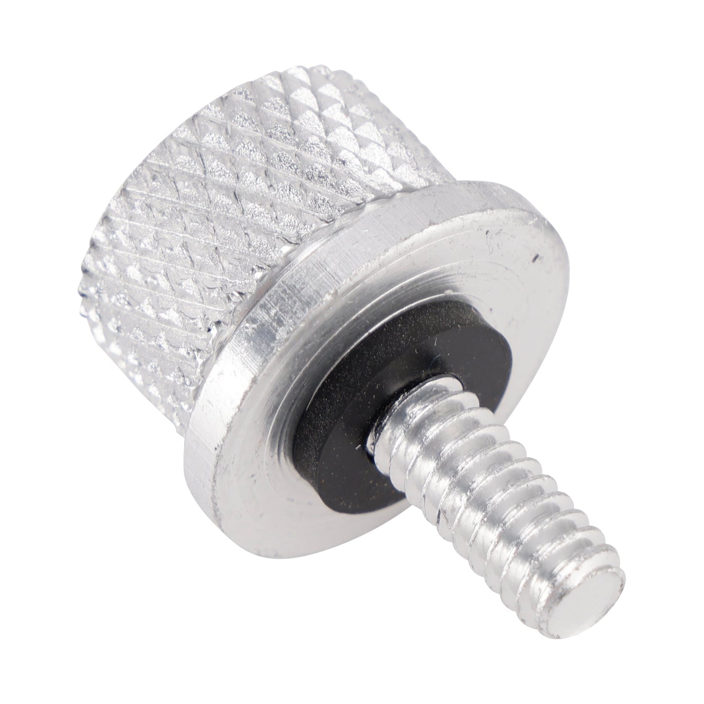 1/4"-20 Silver Seat Bolt Screw Plate Release Kit For Touring Softail Dyna 96-23