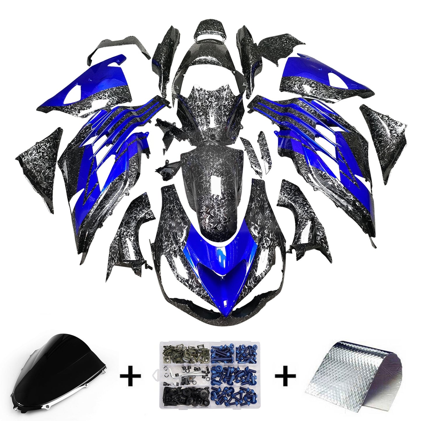 Injection Fairing Kit Bodywork fit For Kawasaki ZX14R ZZR1400 2012-2025