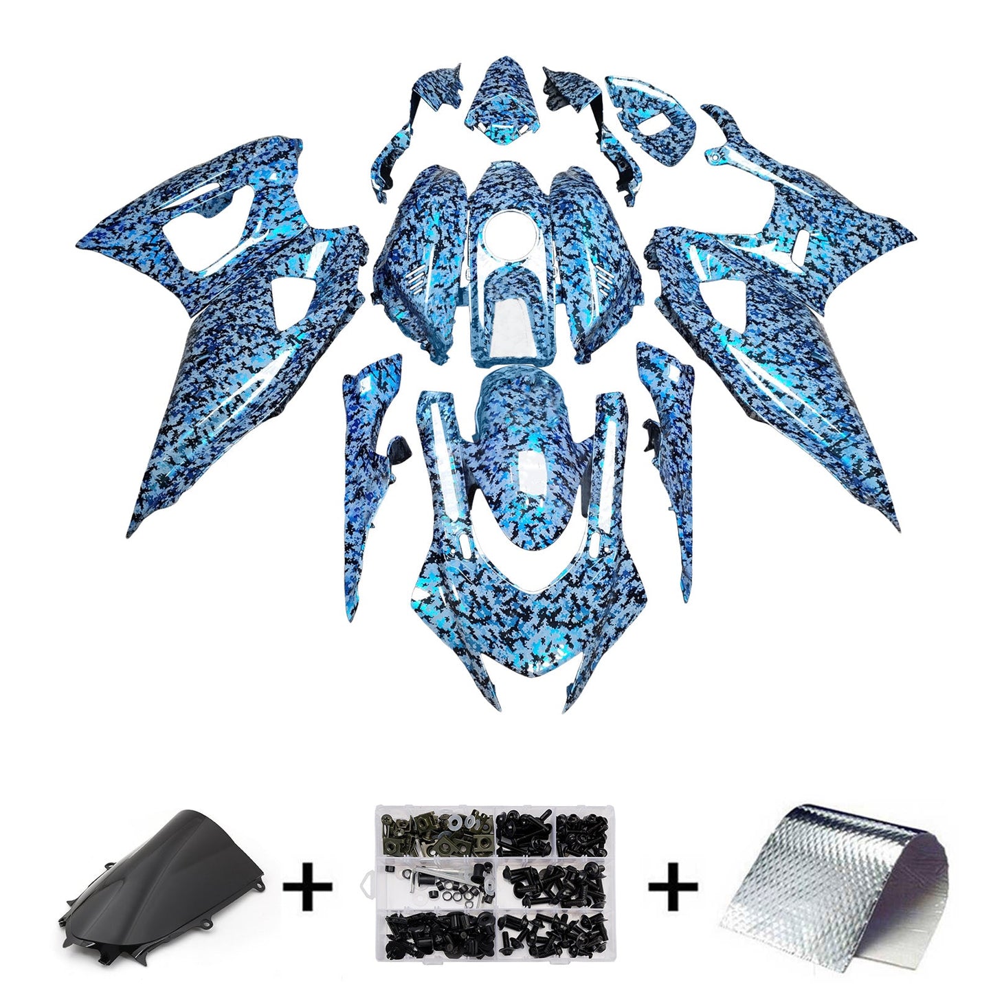 Injection Fairing Kit Bodywork Plastic ABS fit For Yamaha YZF-R7 2021-2025