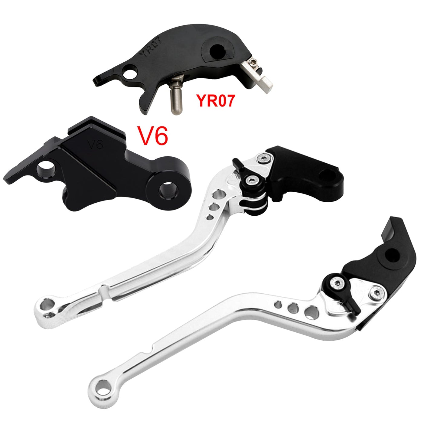Long Clutch Brake Lever fit for YAMAHA XSR900 XSR900GP MT-09 MT-09SP 2024-2025