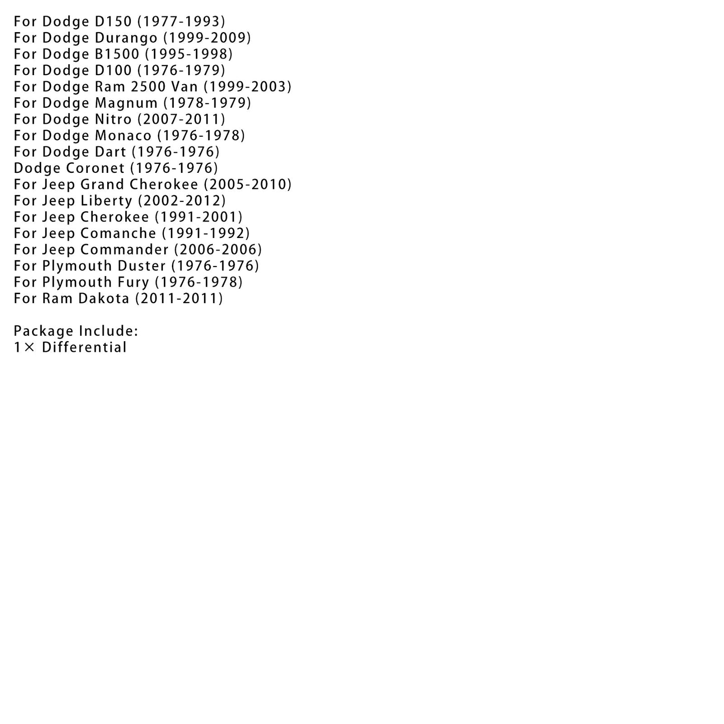 2002-2012 Jeep Liberty Differential Locker SLC82529 8.25" 29 Spline