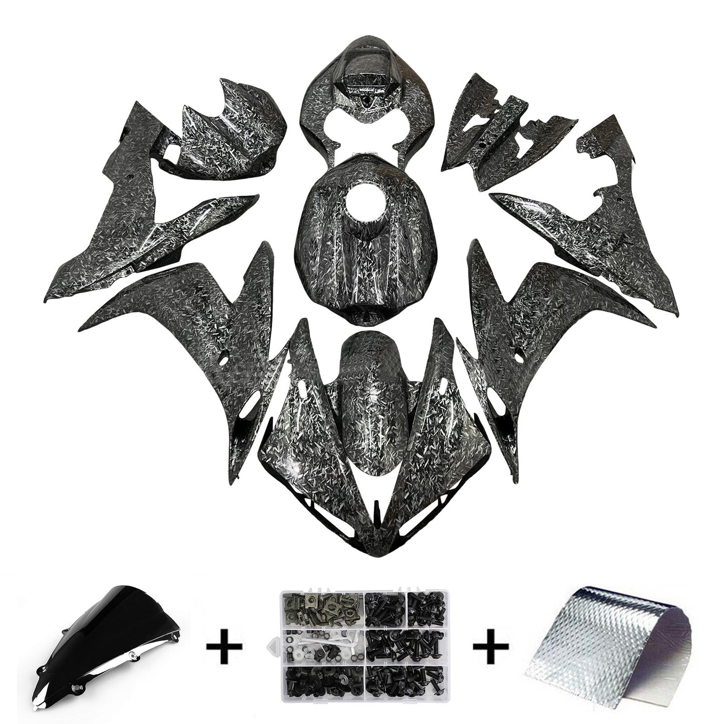 Injection Fairing Kit Bodywork Plastic ABS For Yamaha YZFR1 YZF-R1 2004-2006