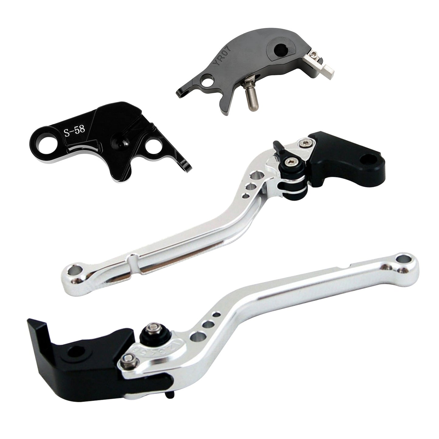 Long Clutch Brake Lever fit for YAMAHA YZF R7 MT-10/SP FZ-10/SP 2022-23