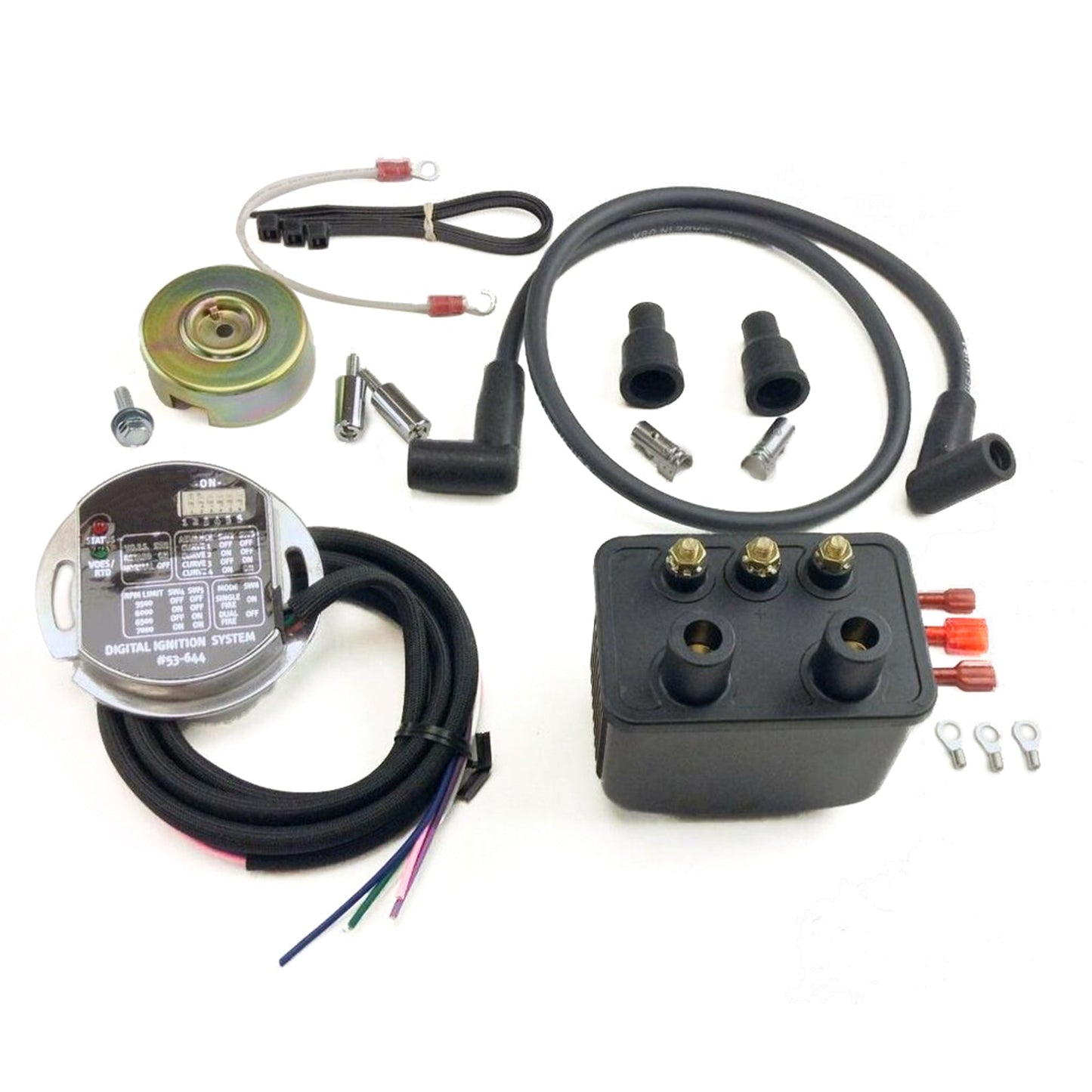 53-660 for Big Twin Models 1970-1999 Double Fire Electronic Ignition Kit