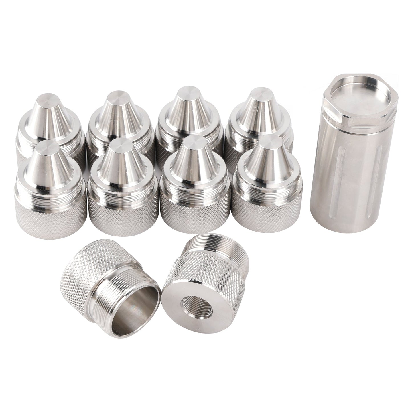 Stainless Steel Replacemet Sealed End Cap For Any 1.375''X24 Cone Shaped Parts