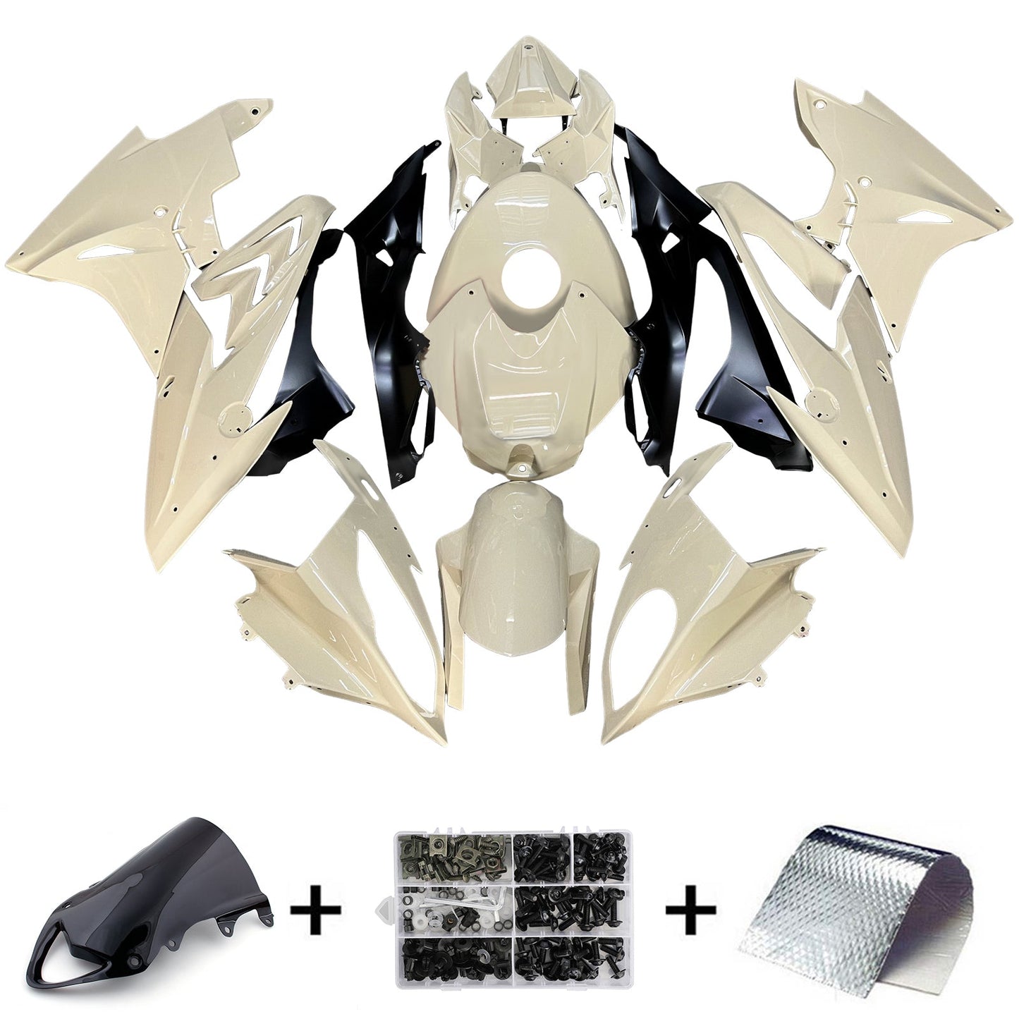 2009-2014 BMW S1000RR Injection Fairing Kit Bodywork Plastic ABS