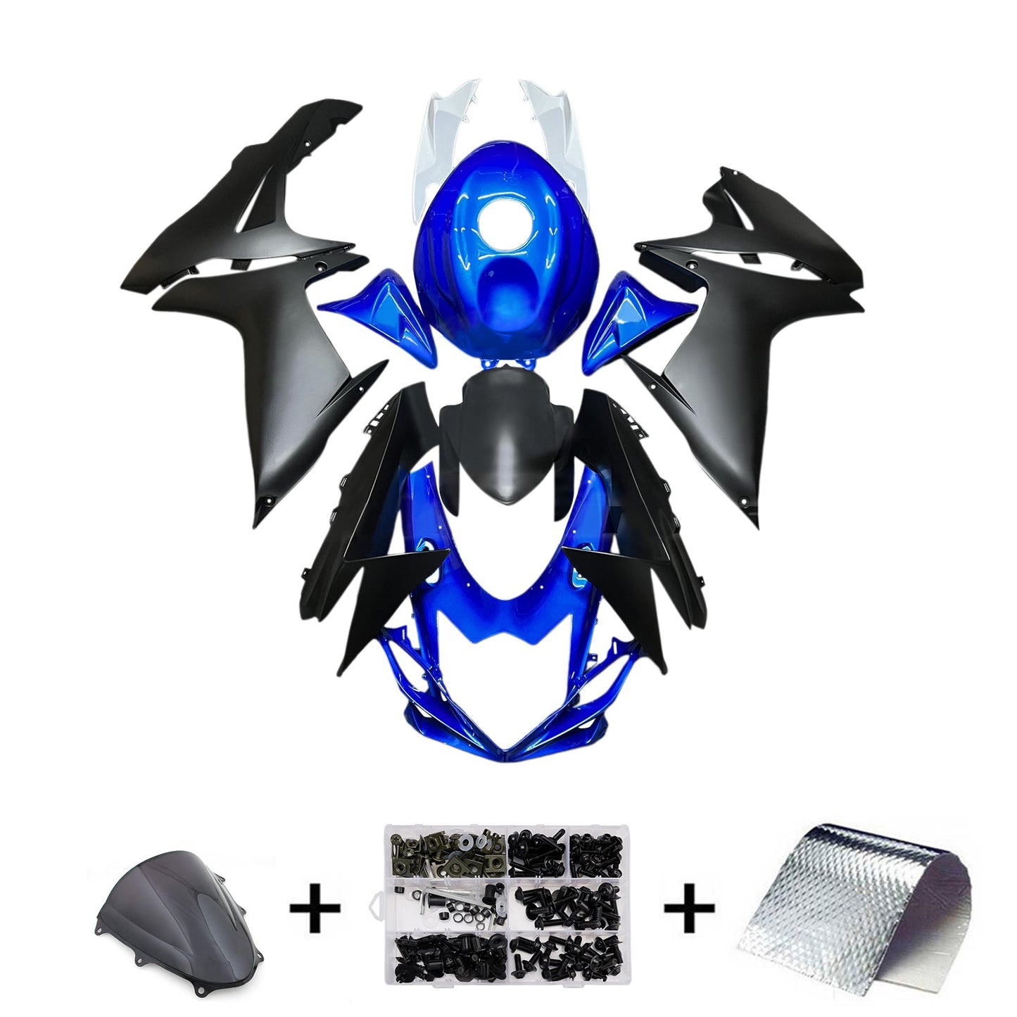 Injection Fairing Kit Bodywork Plastic ABS For Suzuki GSXR 600/750 2011-2025 K11