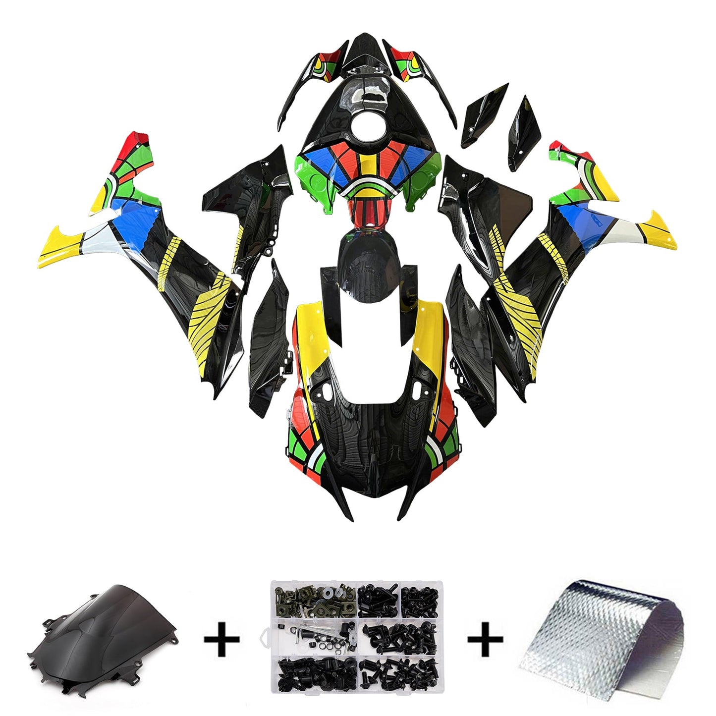 Injection Fairing Kit Bodywork Plastic ABS fit For Yamaha YZF-R1 2020-2025