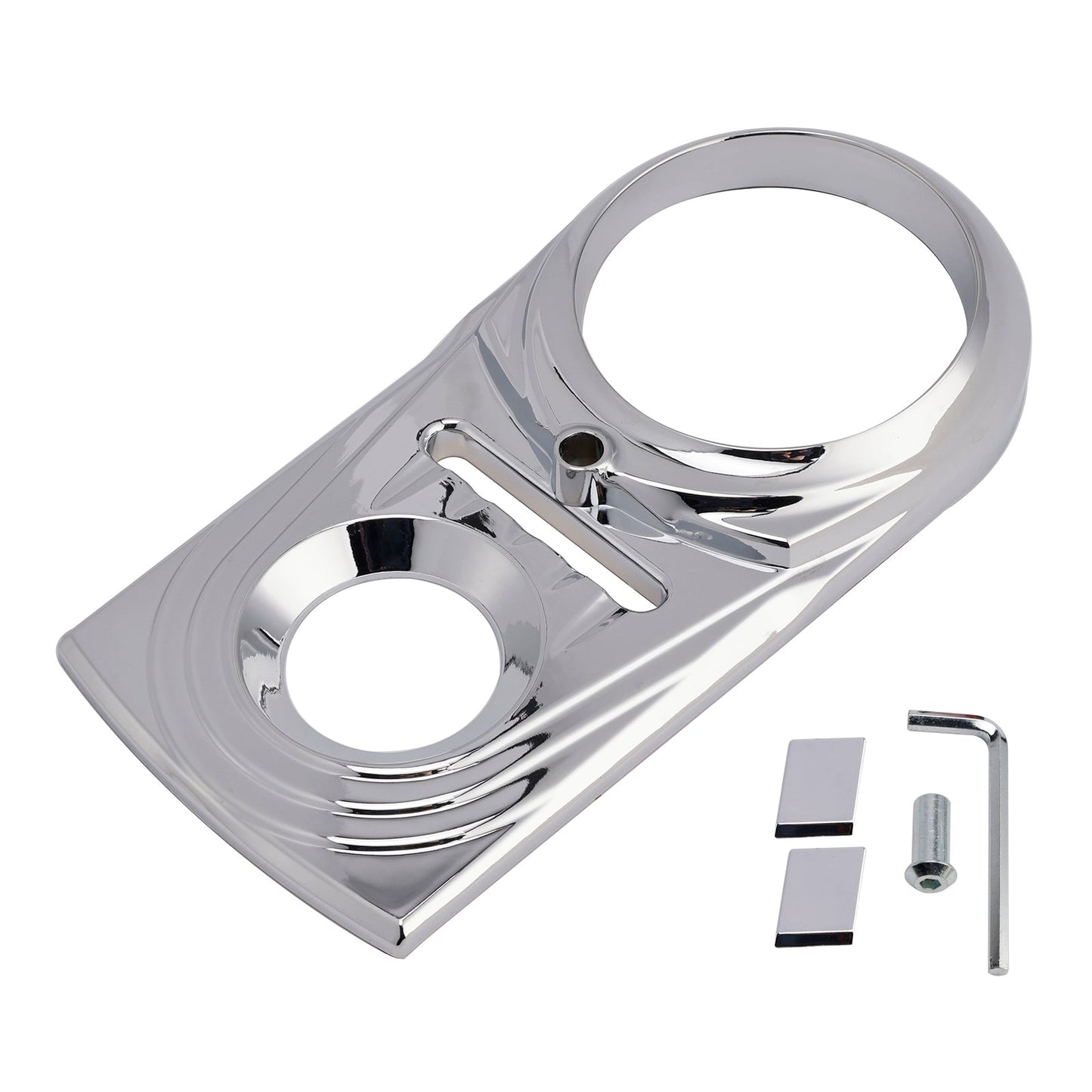 Gas Tank Dash Panel Insert Cover For Softail FLSTC FXST Street Glide