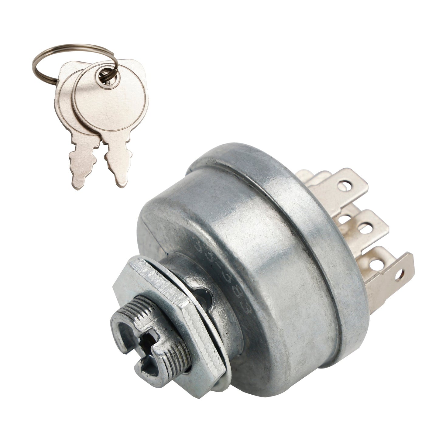 33-383 Ignition Switch With Keys Compatible With Murray 092556 140301 7 Post