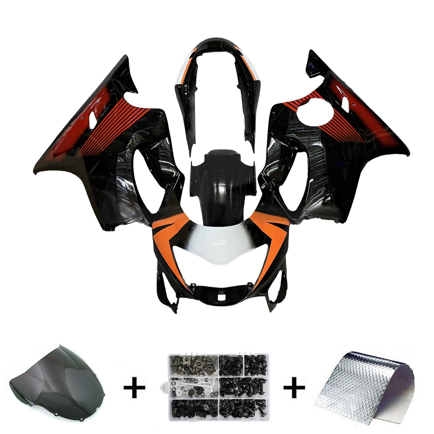 Injection Fairing Kit Bodywork Plastic ABS For Honda CBR600 F4 1999-2000