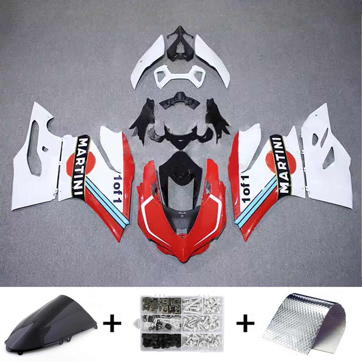 2012-2015 Ducati 1199 Injection Fairing Kit Bodywork Plastic ABS