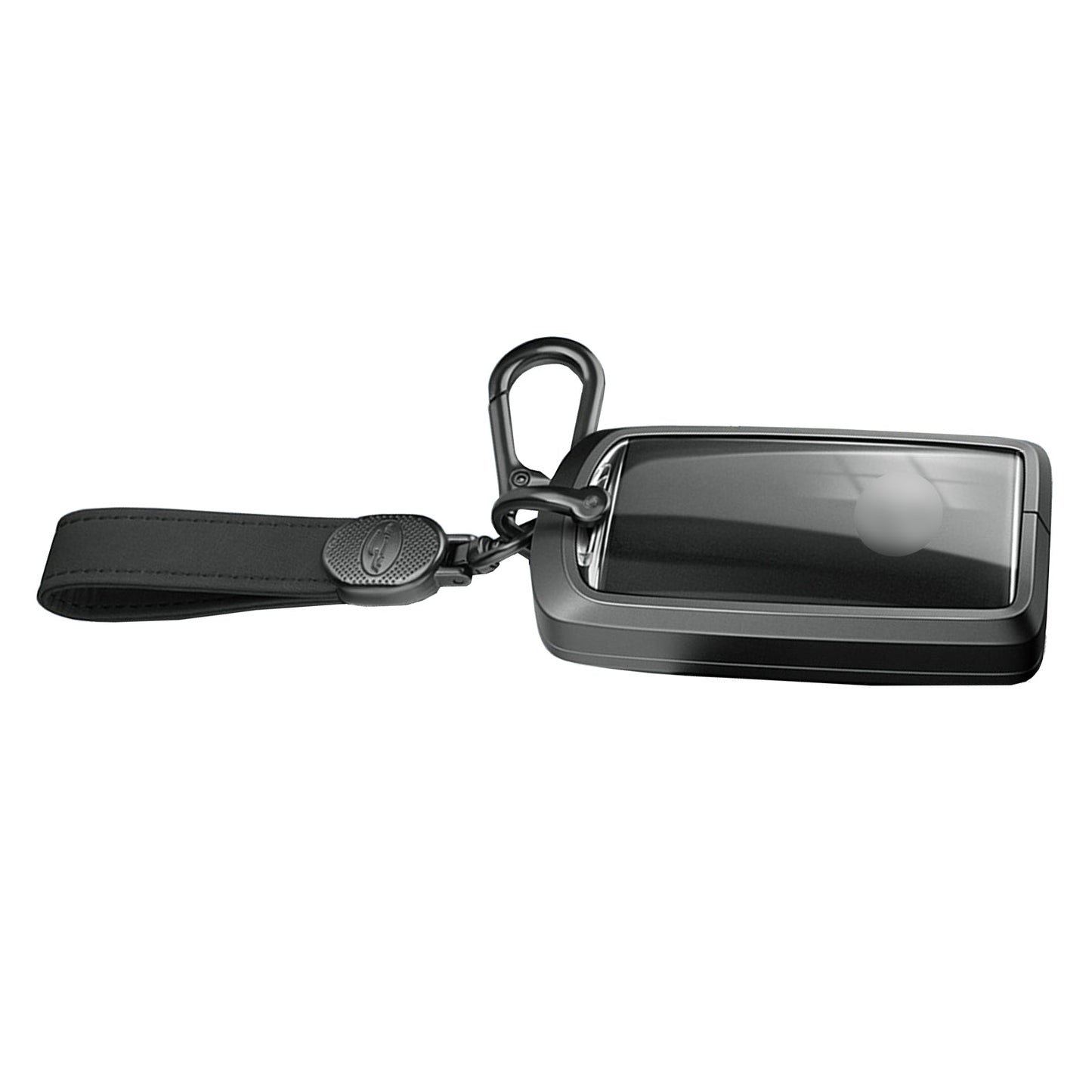 Aluminum Alloy TPU Black Car Key Case Cover With Buckle For Mazda CX-4 CX-5