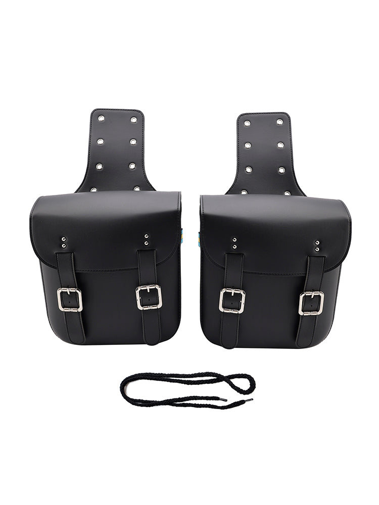 Tail Bag Side Saddlebag Tail Bag Luggage Pouch Storage Black 18L For Motorbike