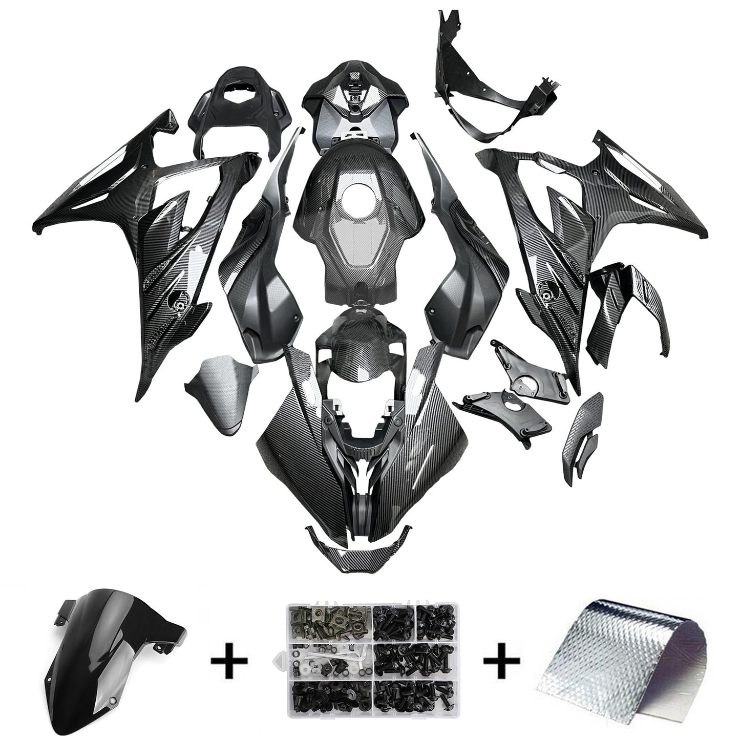 2023-2024 BMW S1000RR Injection Fairing Kit Bodywork Plastic ABS