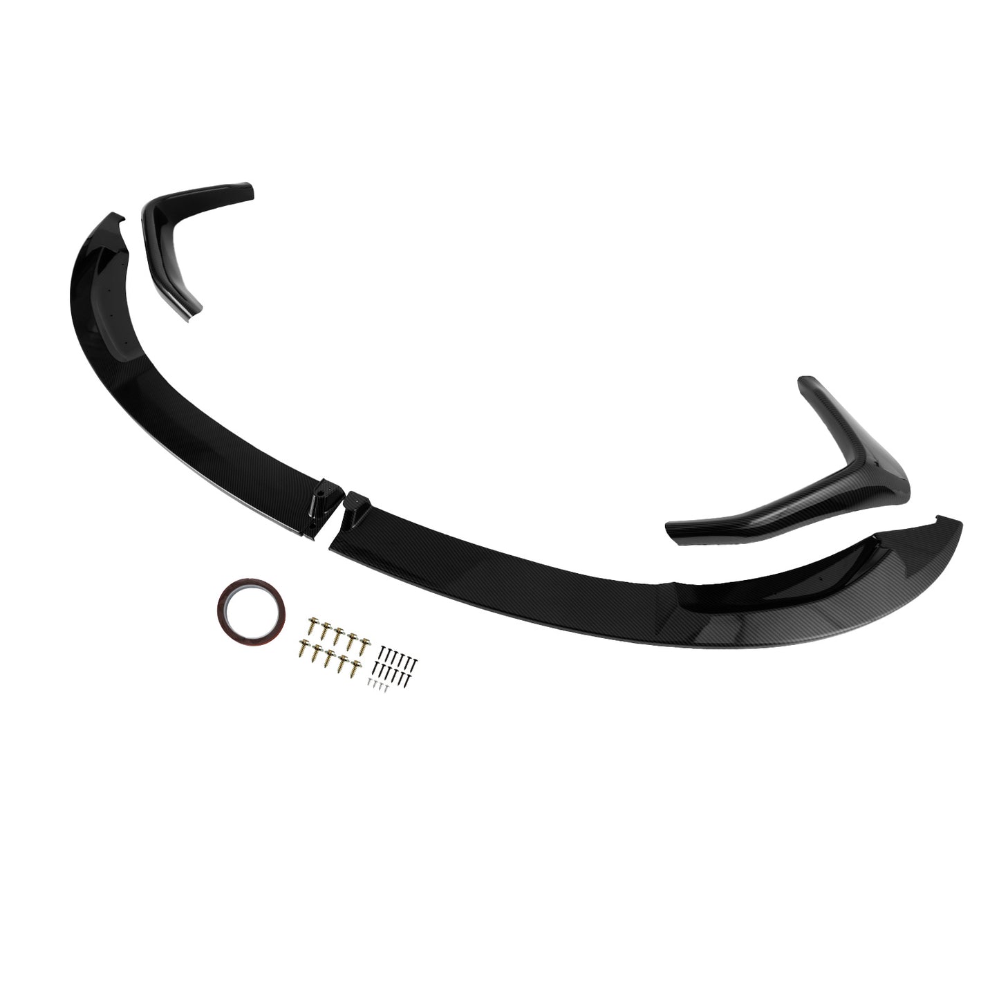 Carbon Look Front Lip Splitter Spoiler Fit BMW M3 M4 F80 F82 Performance Style