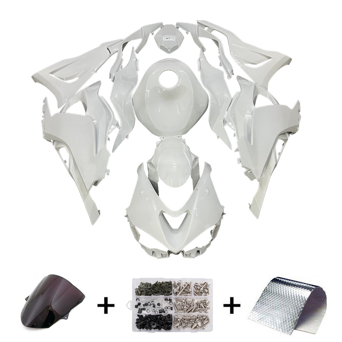 Injection Fairing Kit Bodywork Plastic ABS fit For Kawasaki ZX-6R 2024-2025