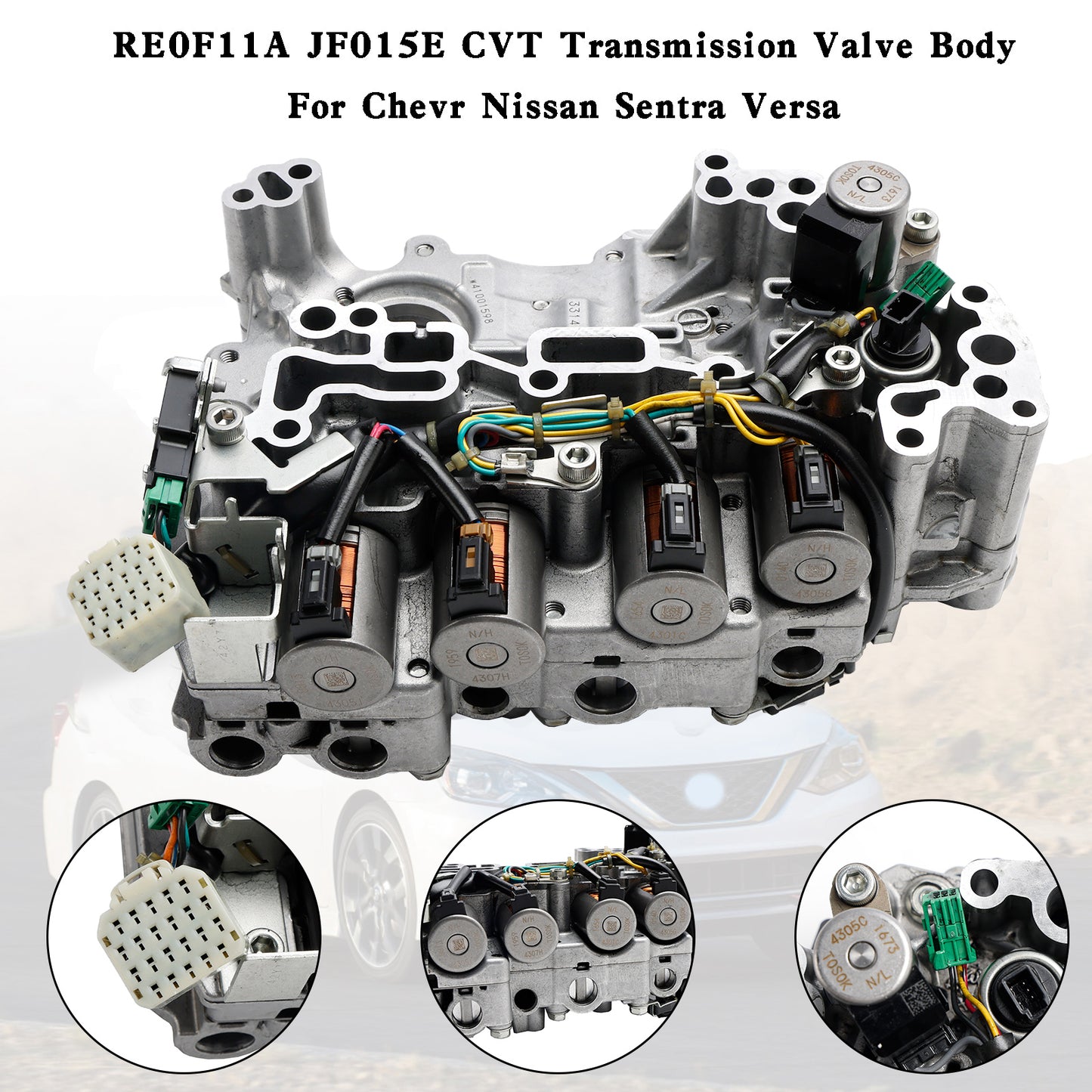 2014-2015 Nissan Note & Versa Note RE0F11A JF015E CVT Transmission Valve Body