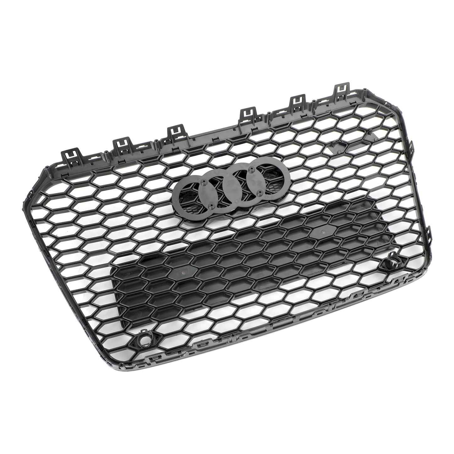 2013-2016 Audi A5 S5 B8.5 Honeycomb Hex Mesh Front Bumper Car Grille RS5 Style