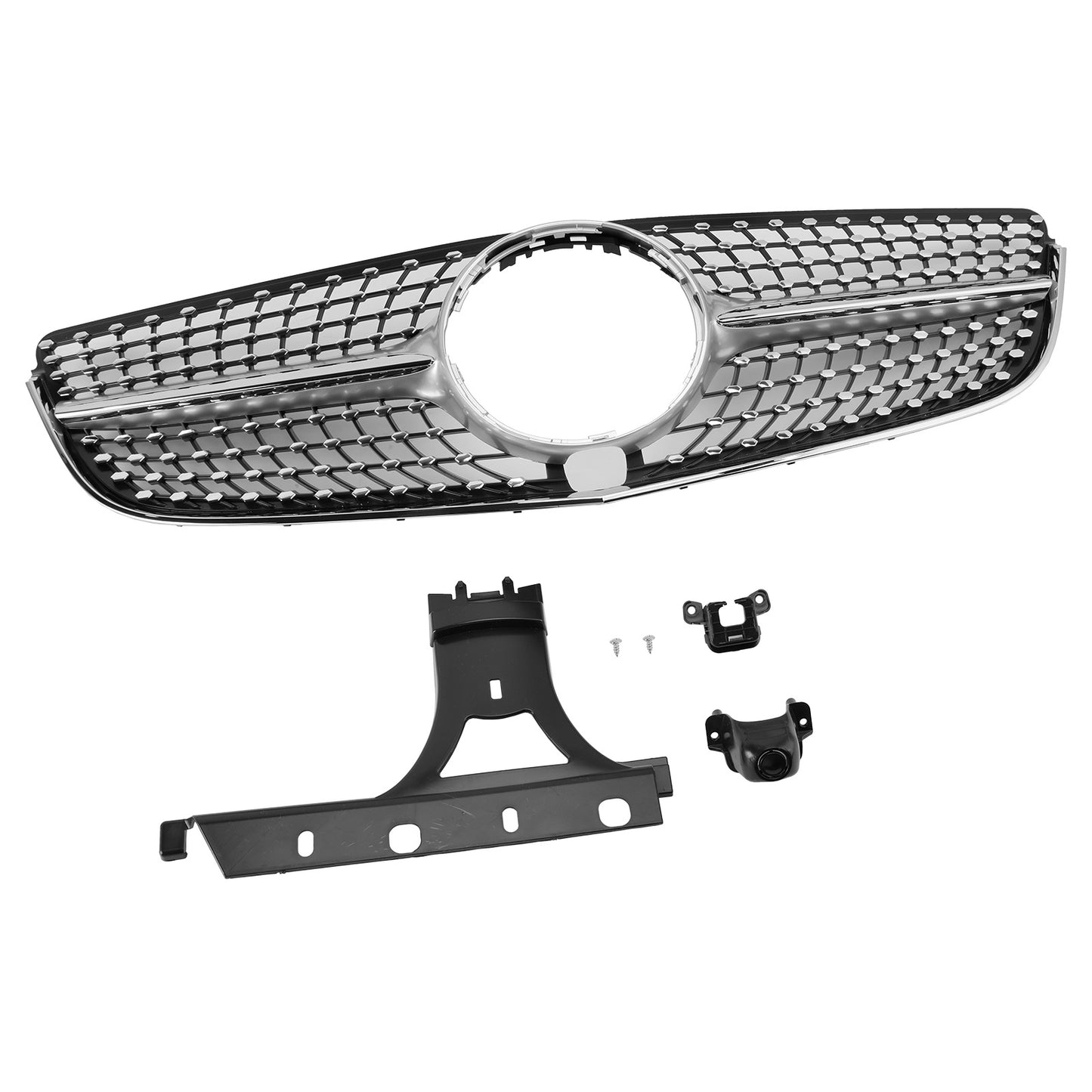 2014-2017 Mercedes E-CLASS W207 C207 Coupe Diamond Front Bumper Grill Grille E200 E300 E400 E43