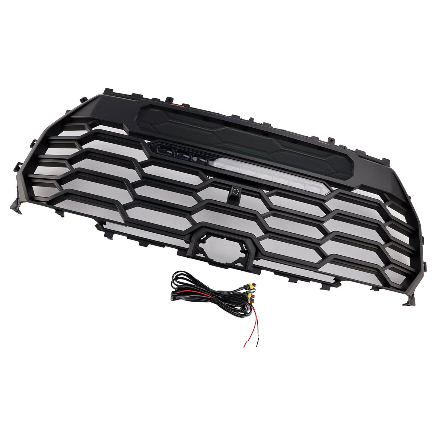 2022-2025 Fit Toyota Tundra TRD PRO Matte Black Front Bumper Grille Grill 53101-0C220