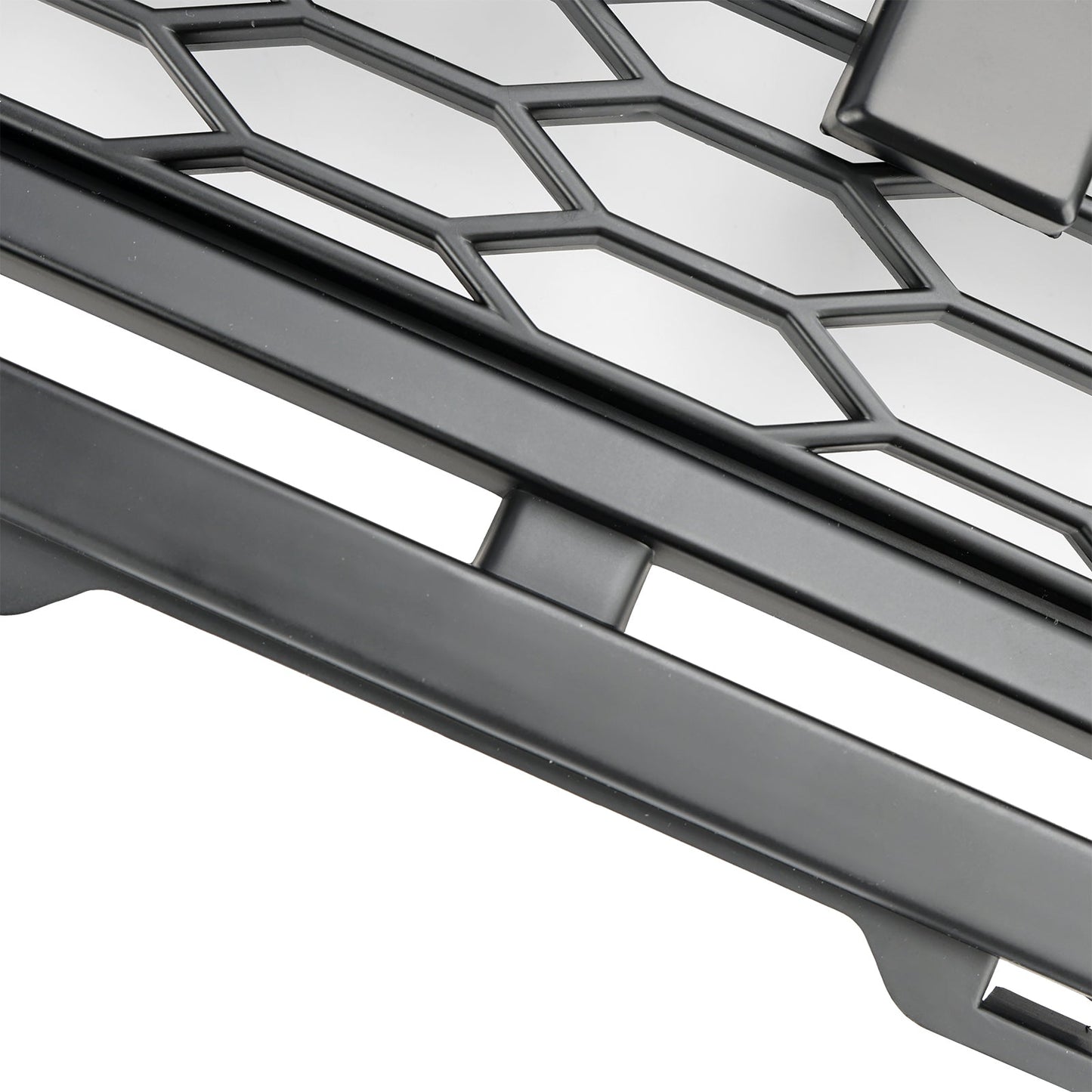 1999-2003 Ford F150 W/ Led Raptor style Matte Black Front Honeycomb Bumper Grille Grill