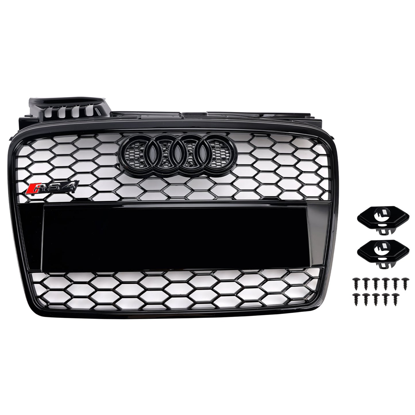 2005-2008 Audi A4 B7 RS4 Style Honeycomb Sport Mesh Hex Grille Grill