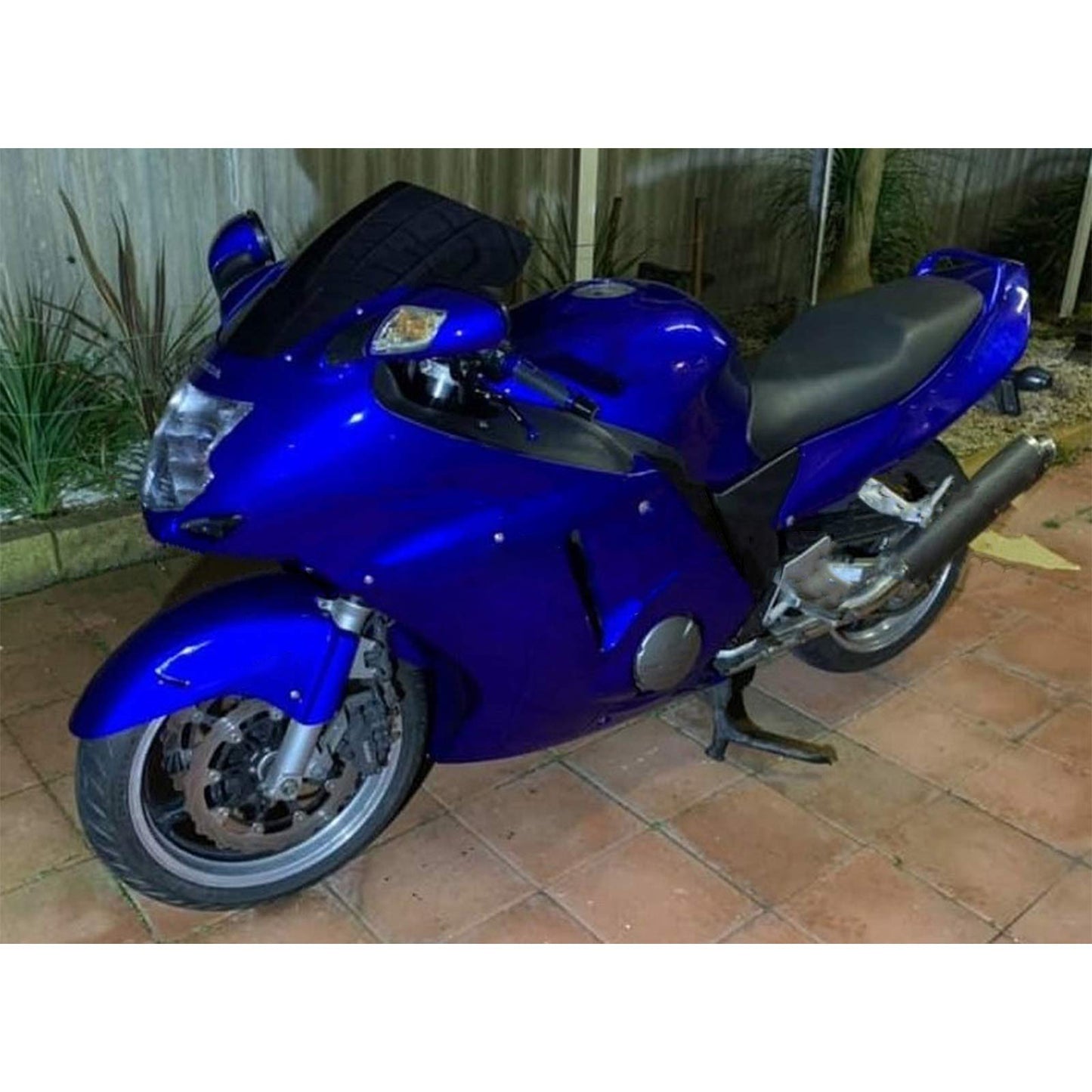 1996-2007 Honda CBR1100XX SuperBlackBird Amotopart Injection Fairing Kit Bodywork ABS #109