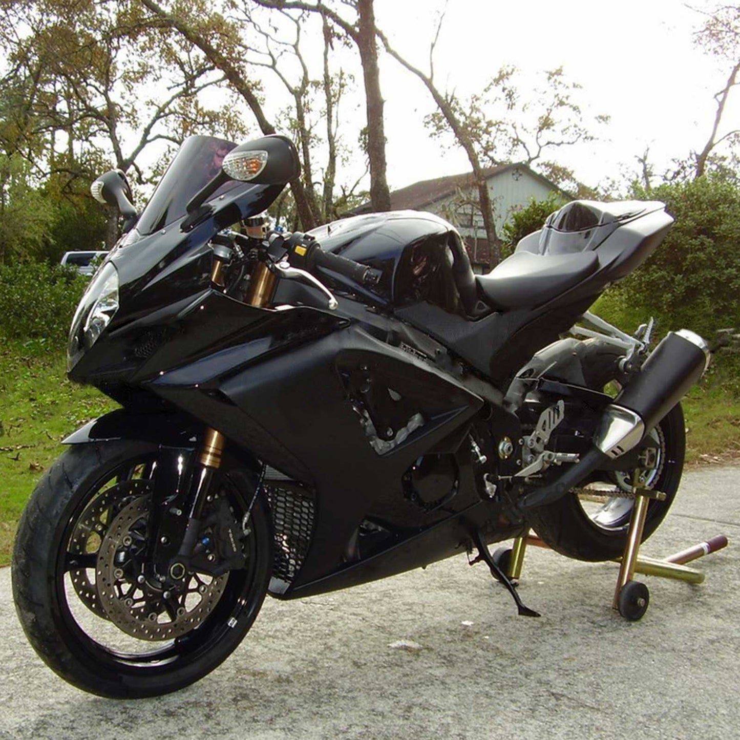 2007-2008 Suzuki GSXR1000 K7 Amotopart Injection Fairing Kit Bodywork Plastic ABS #102
