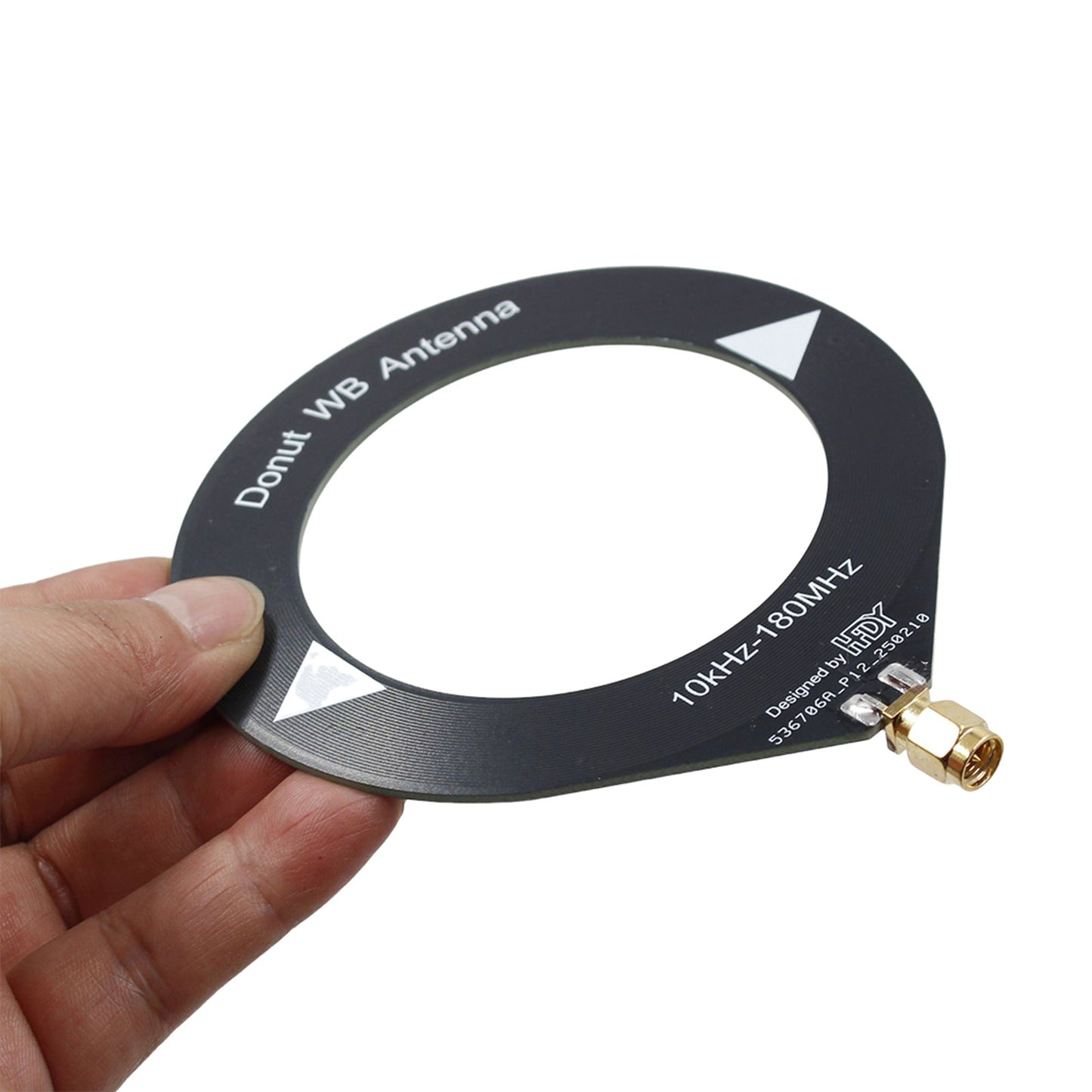 10kHz-180MHz Full-Band Coverage Ring Donut Antenna Shortwave/Medium Wave SDR