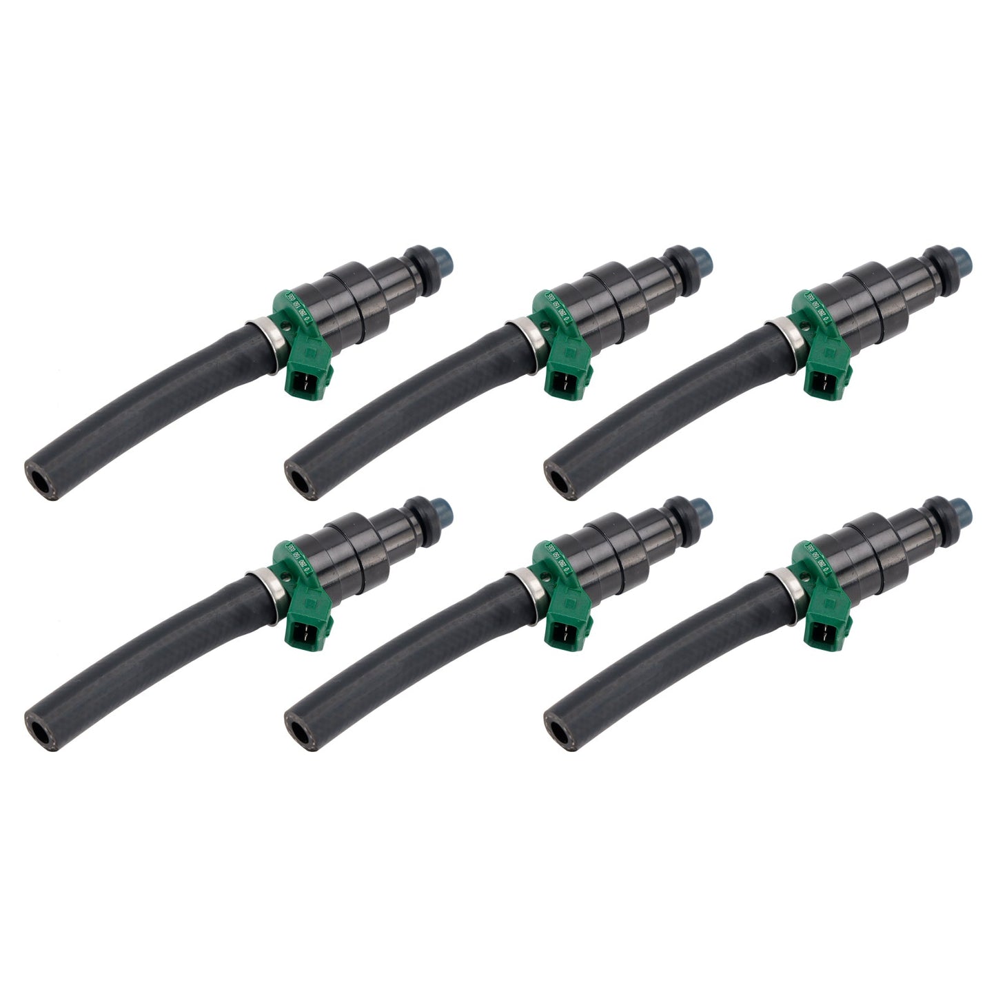 For Mercedes Benz W114 250 CE/280 E/280 CE 6Pcs Fuel Injector A0000781723