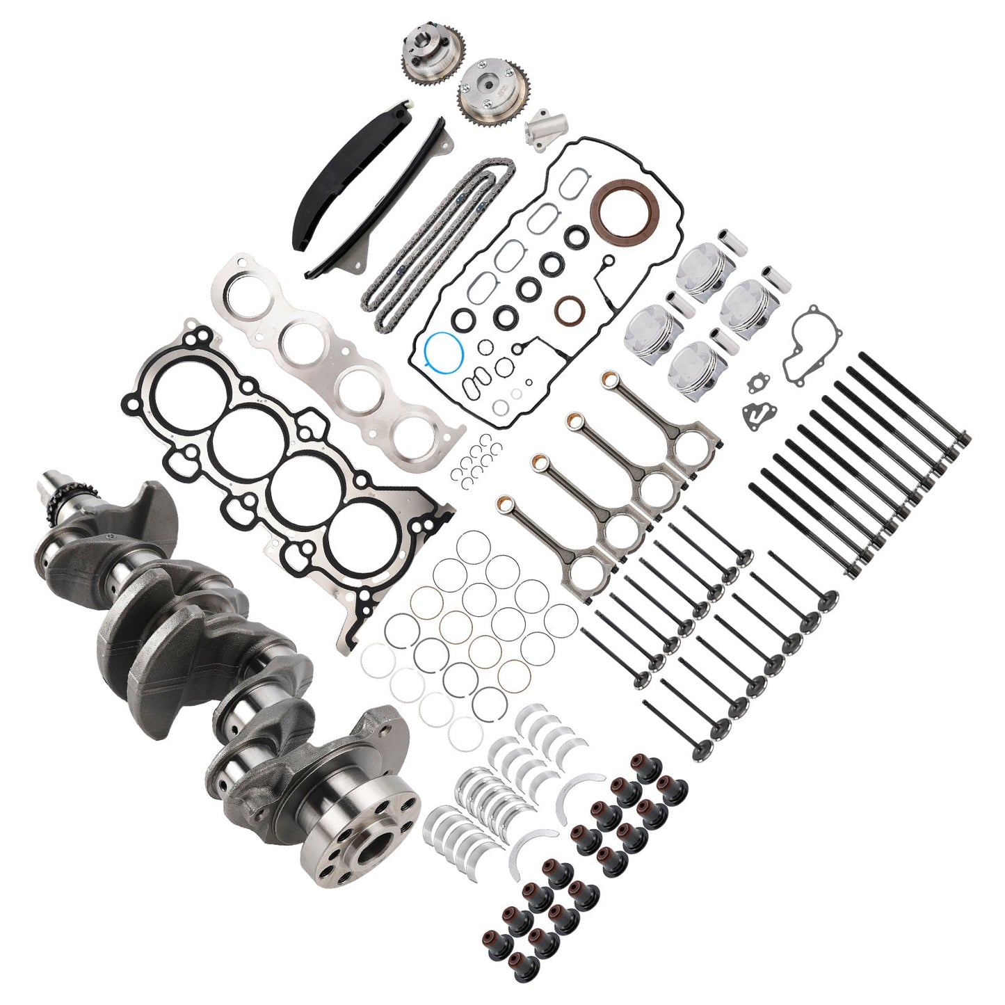 Hyundai Elantra Mistra Kia Forte G4NB 1.8L Engine Overhaul Rebuilding Kit 622V62EH00 24350-2E001