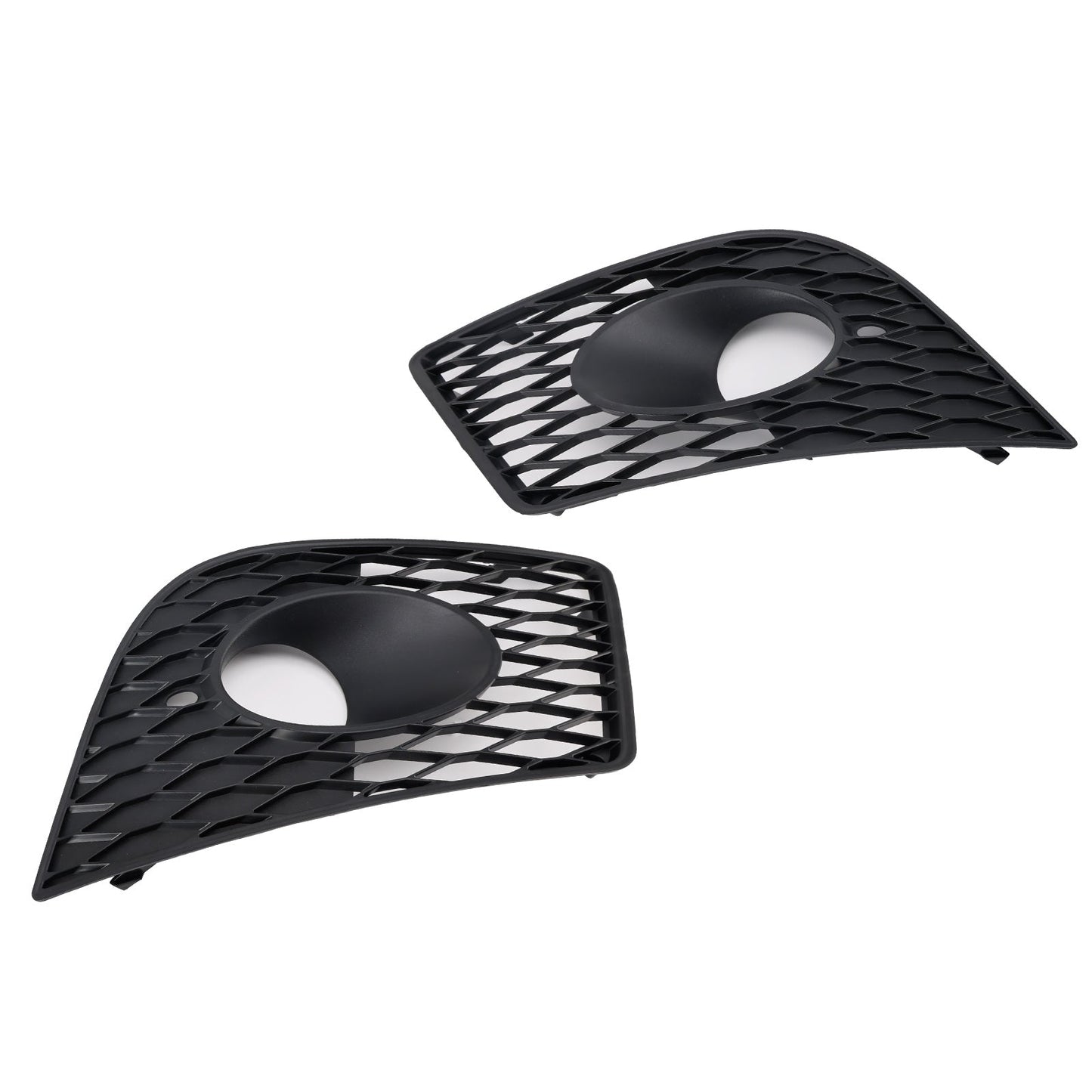 2PCS Front Bumper Fog Light Cover Grille Grill Fit Seat Leon Cupra 2005-2012