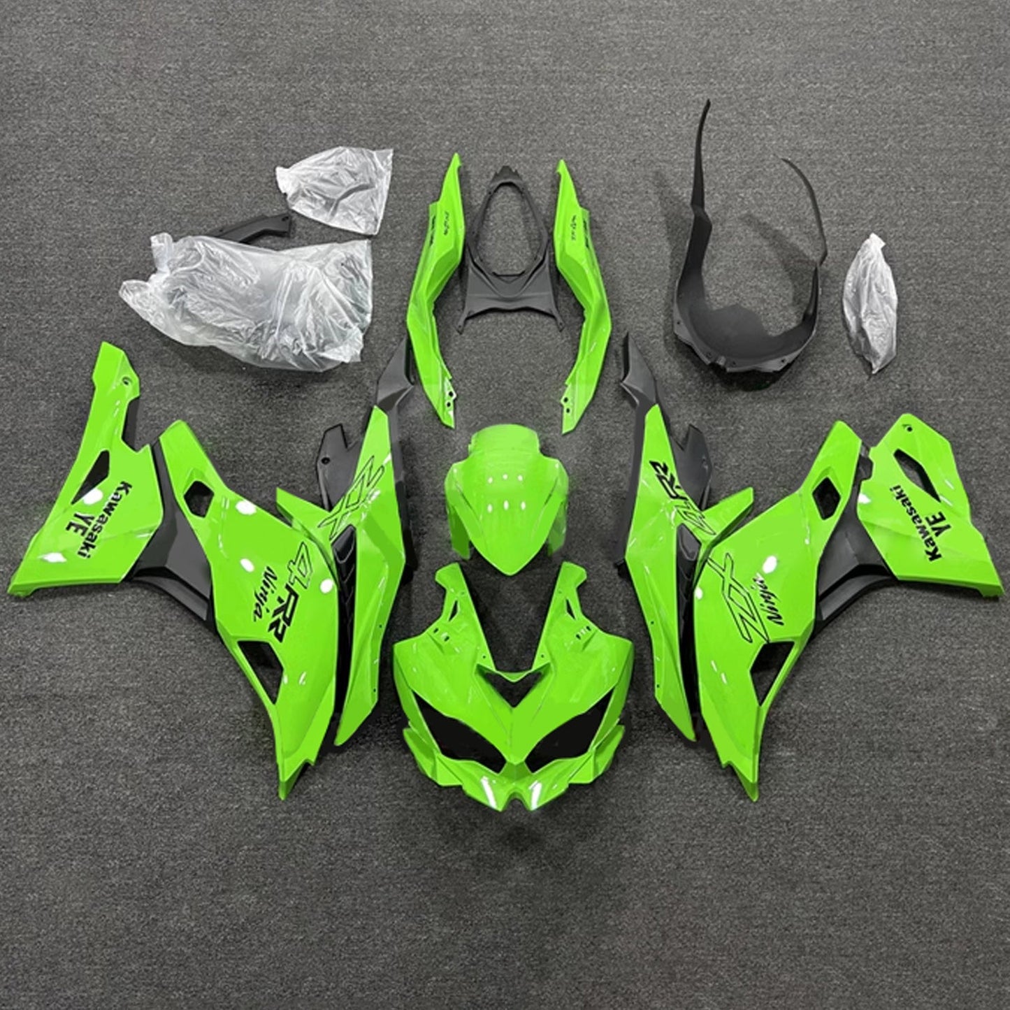 2019-2025 Kawasaki Ninja ZX-25R Amotopart Injection Fairing Kit Bodywork ABS #102
