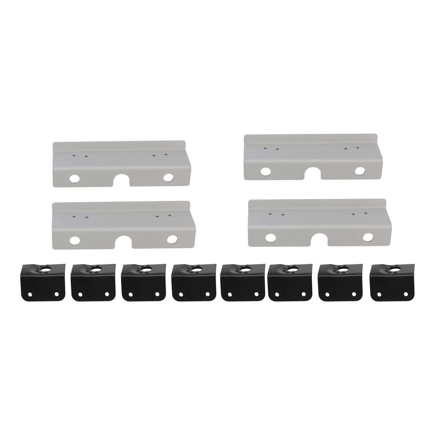 12x Seat Mounting Reinforcement Plates/Brackets For VW T5 T6 2 + 1 Rear Seats