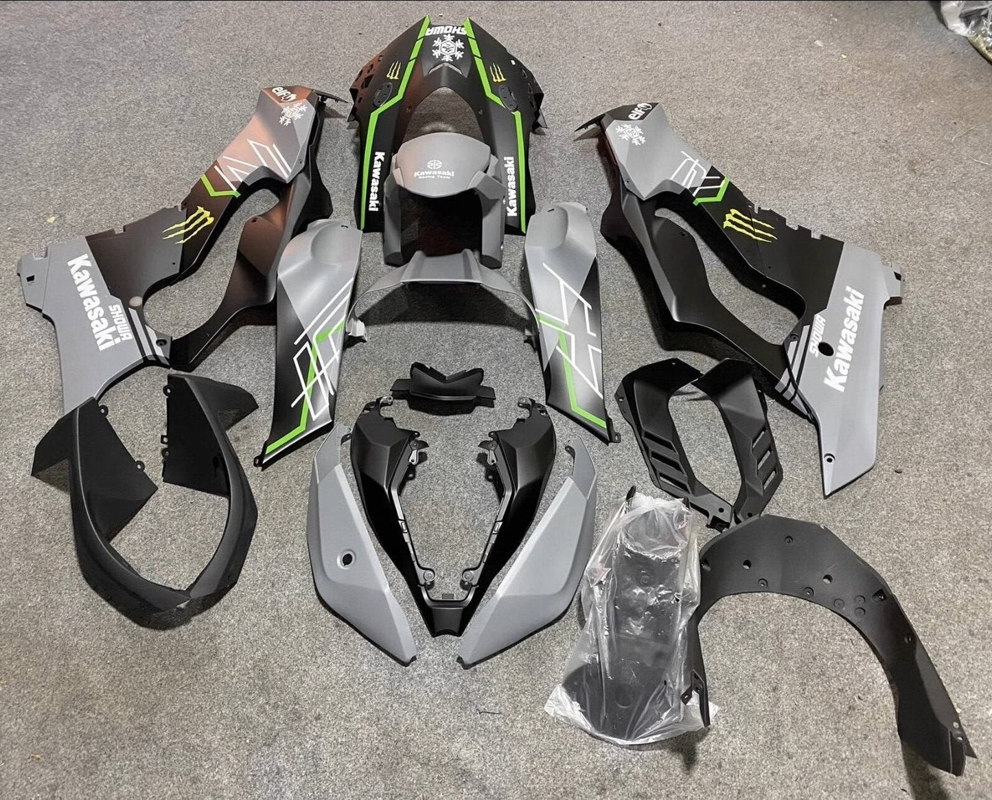 2021-2024 Kawasaki ZX-10R ZX-10RR Injection Fairing Kit Bodywork Plastic ABS